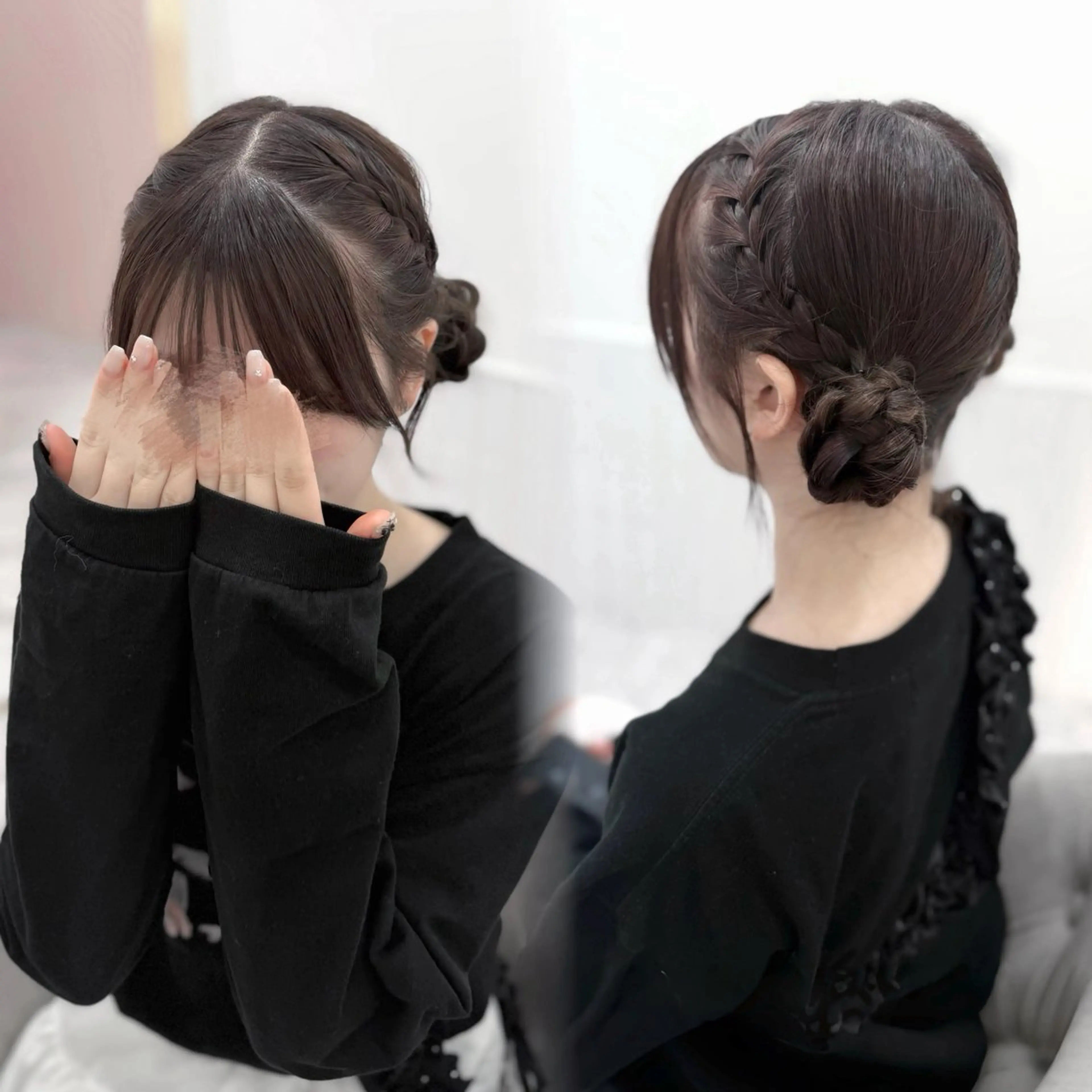 ヘアアレンジ お団子ヘア 田中 美咲のヘアスタイル