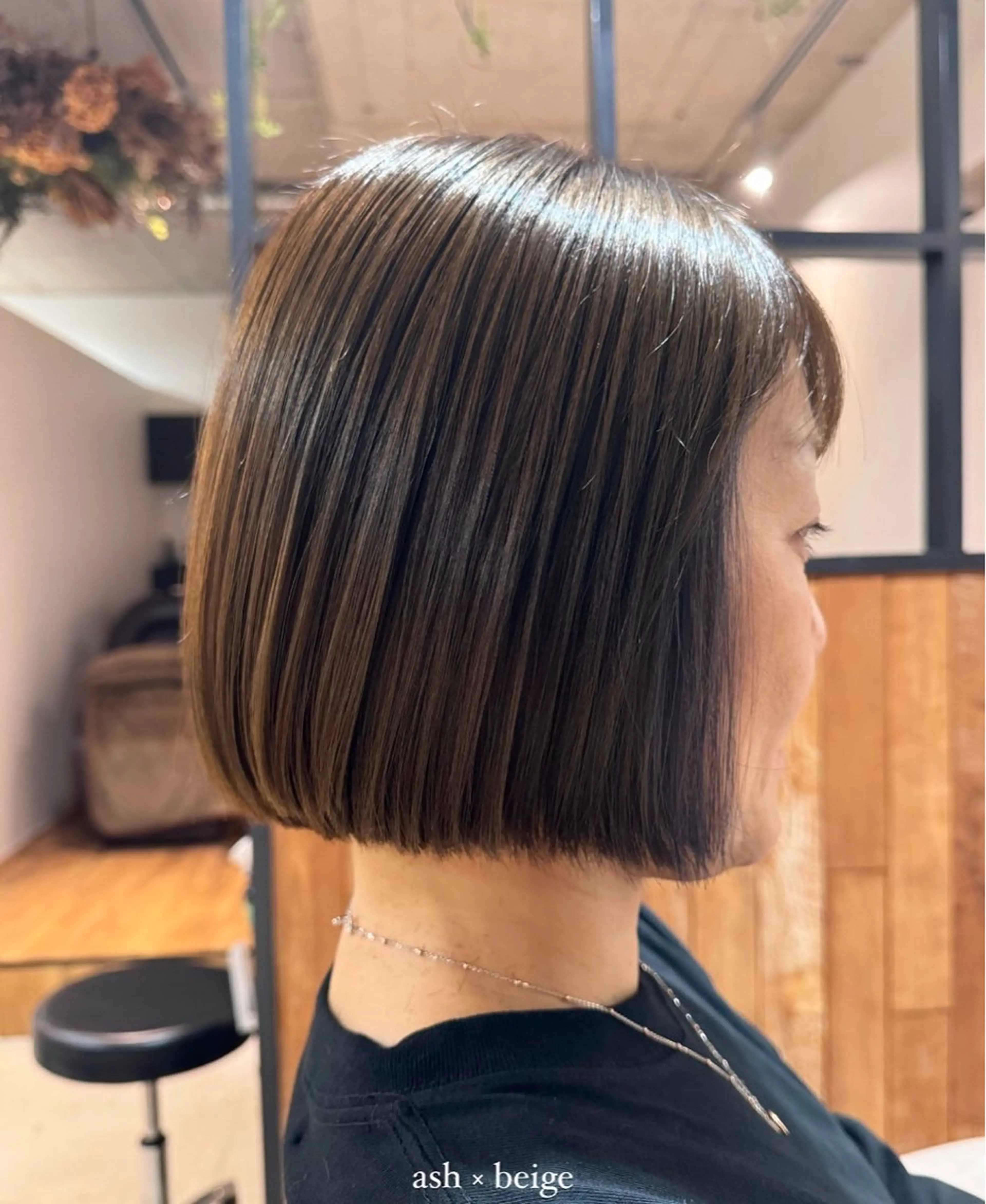 ショート saki/メンズパー マ・デザインカラーのヘアスタイル