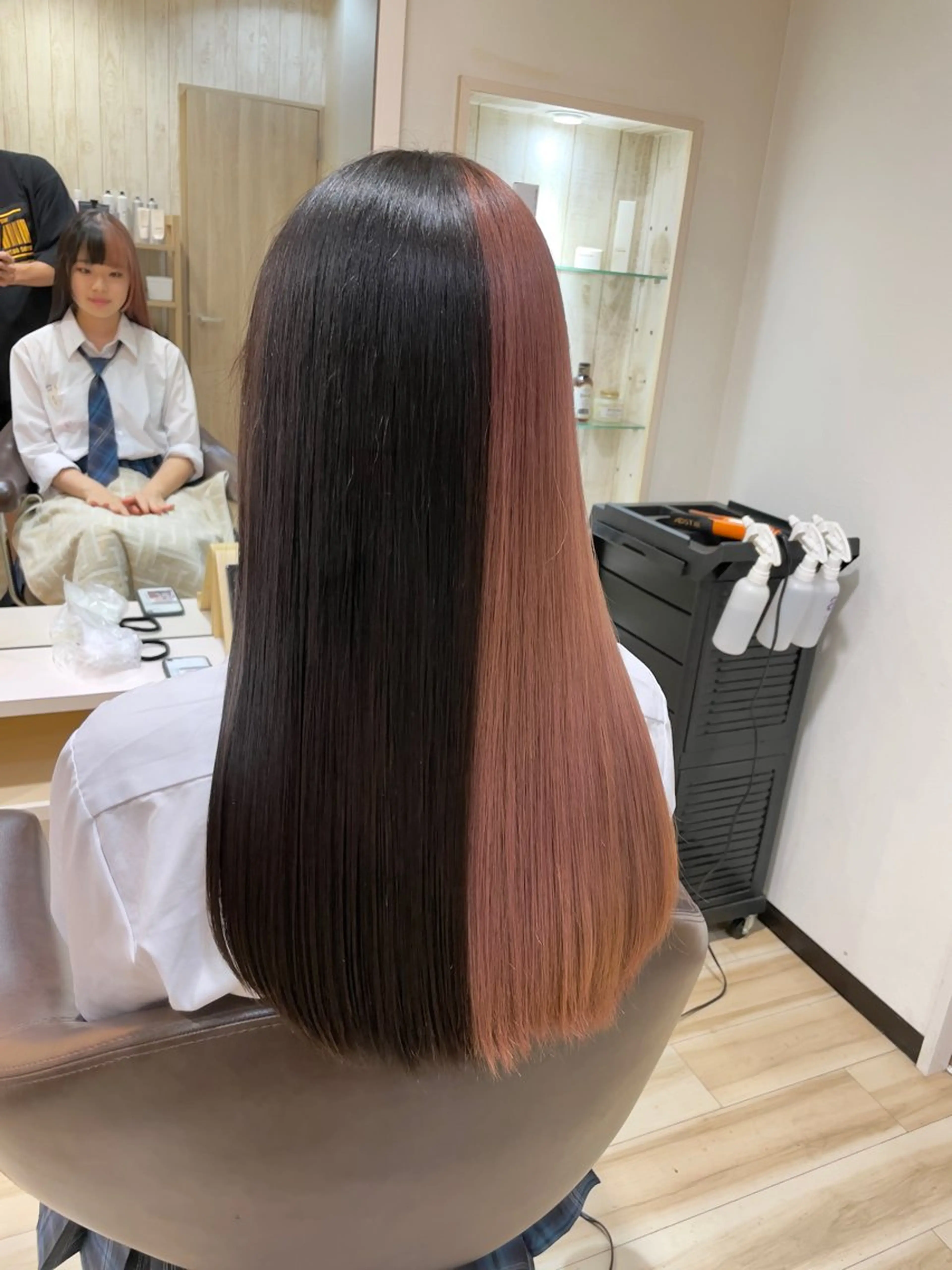 ロング カラー 🌈派手髪ハイトーン 🌈鈴木亮太🌈のヘアスタイル