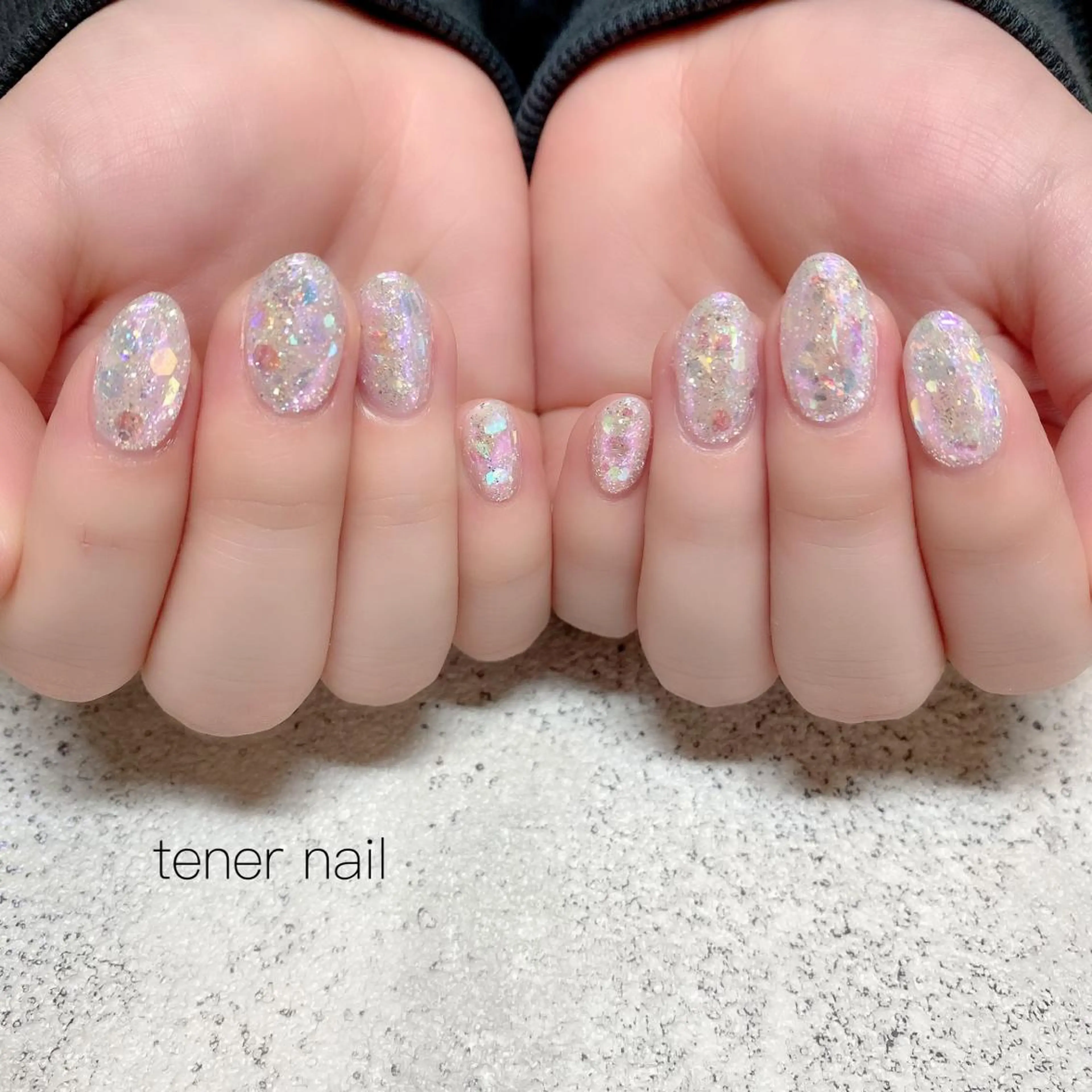 ネイル オーロラネイル テネルネイル tener nailのネイルデザイン