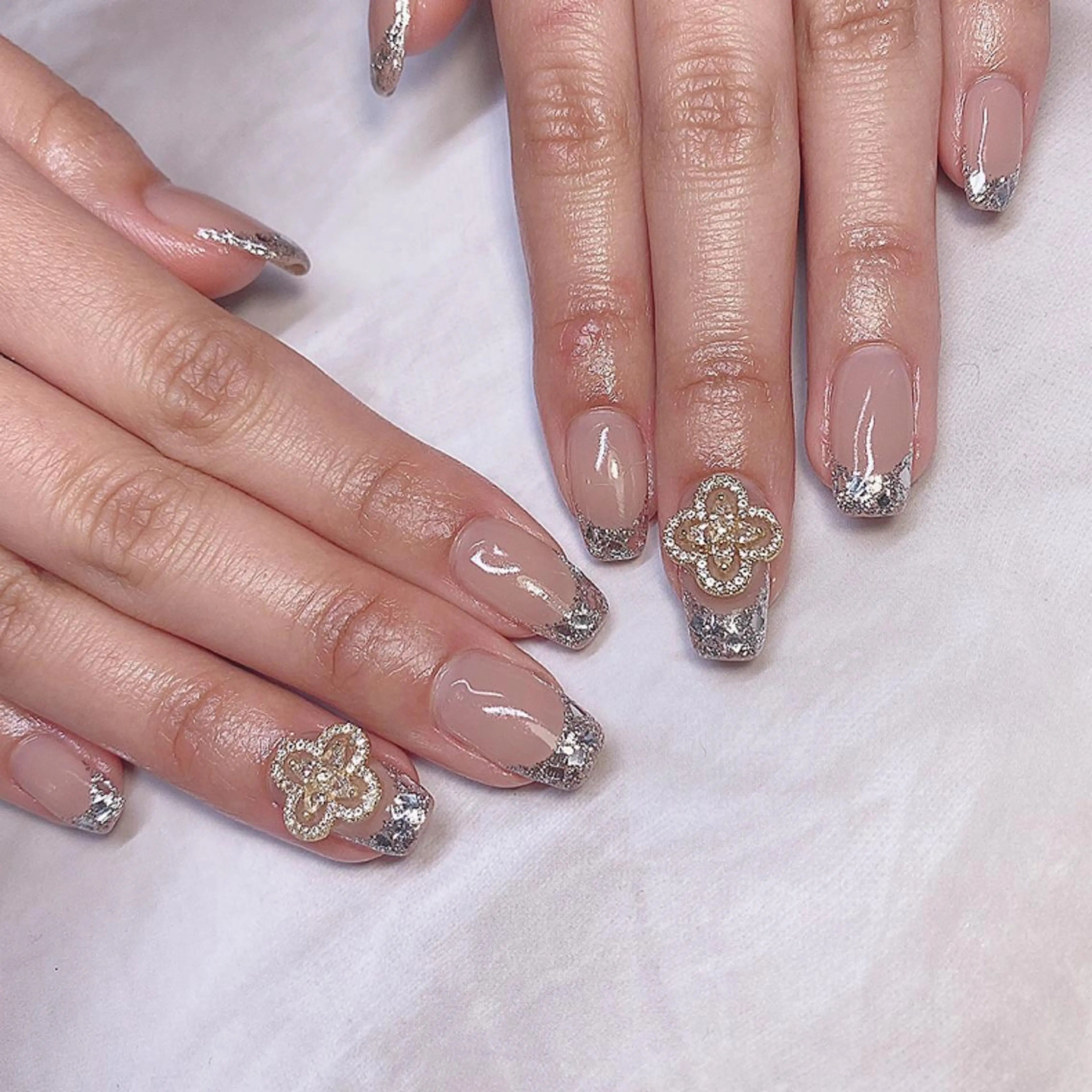 ネイル ハンドネイル RiLion💗 Risa🦋💜のネイルデザイン