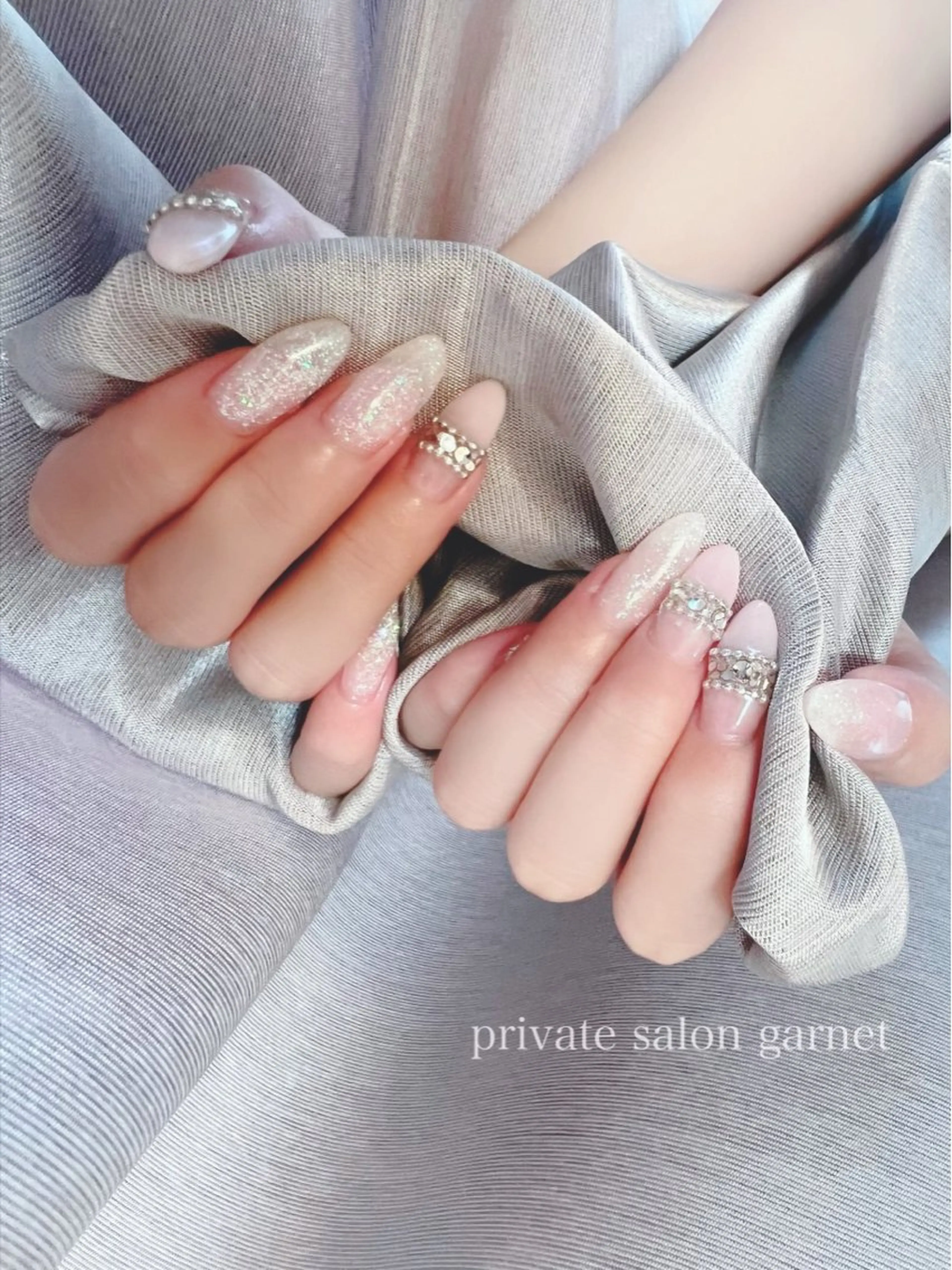 ネイル ワンホンネイル Garnet nailのネイルデザイン