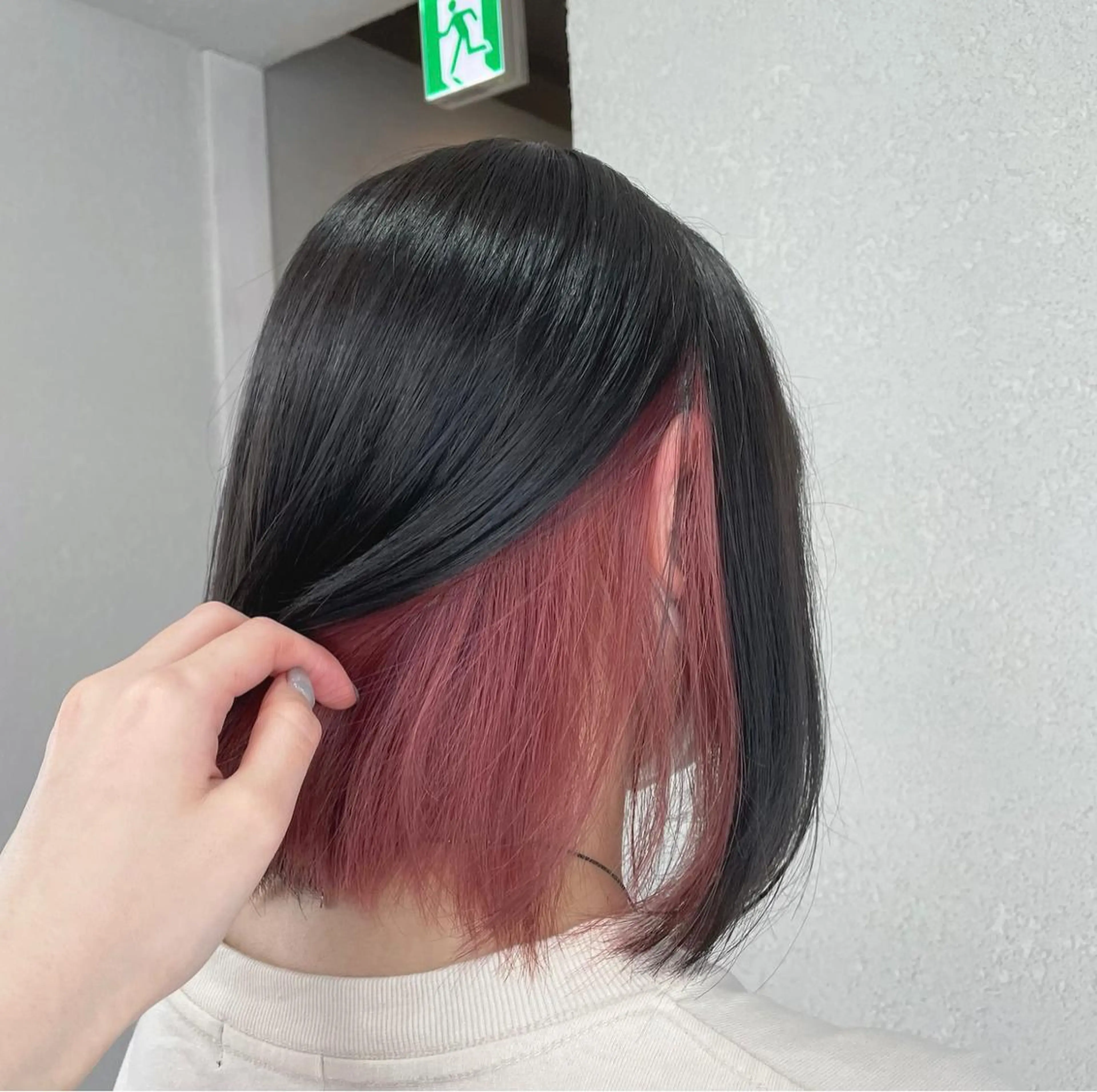 🎀インナーカラー♡イヤリングカラー🎀の写真