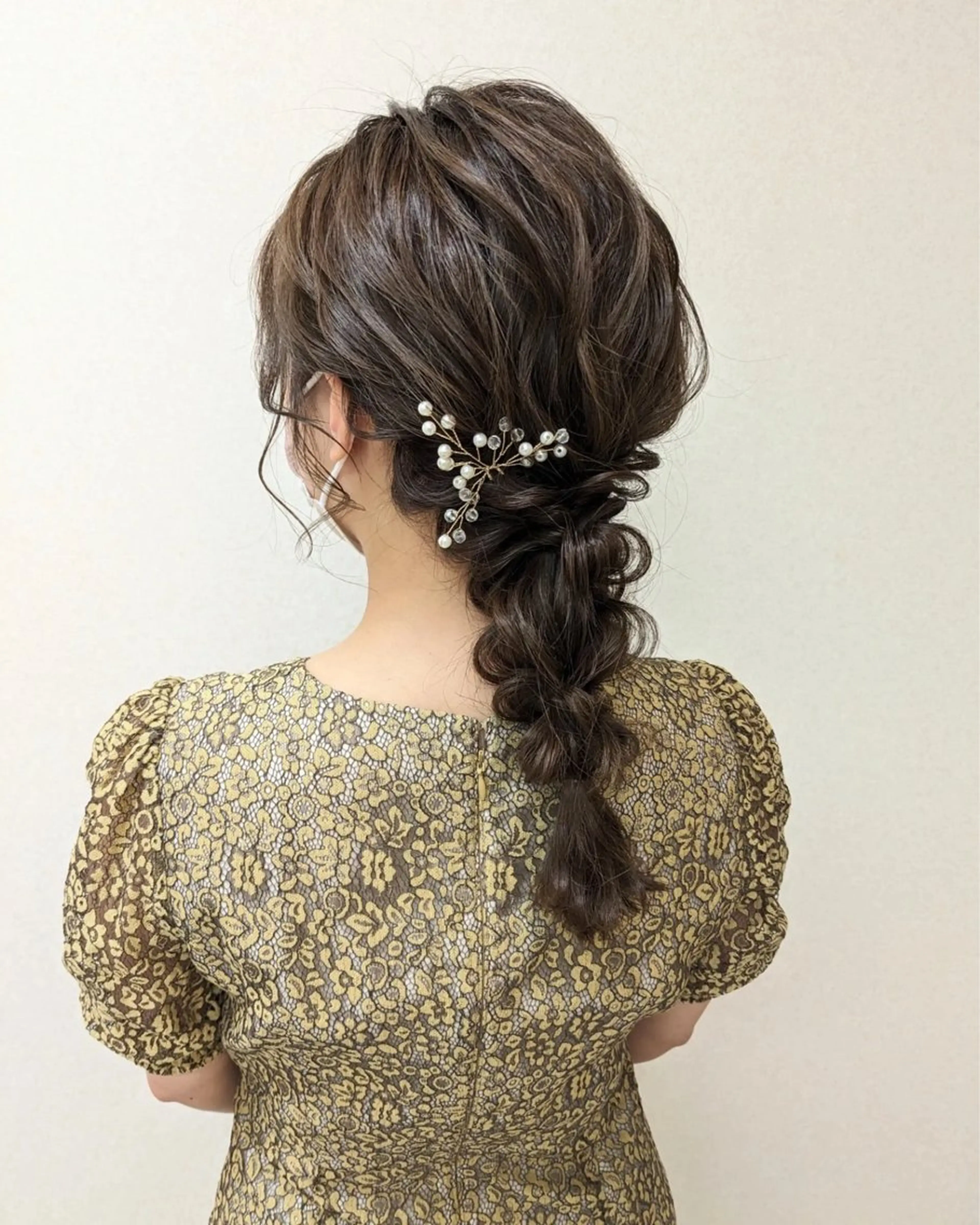 セミロング ヘアアレンジ ヘアセット miku ヘアセット/着付けのヘアスタイル