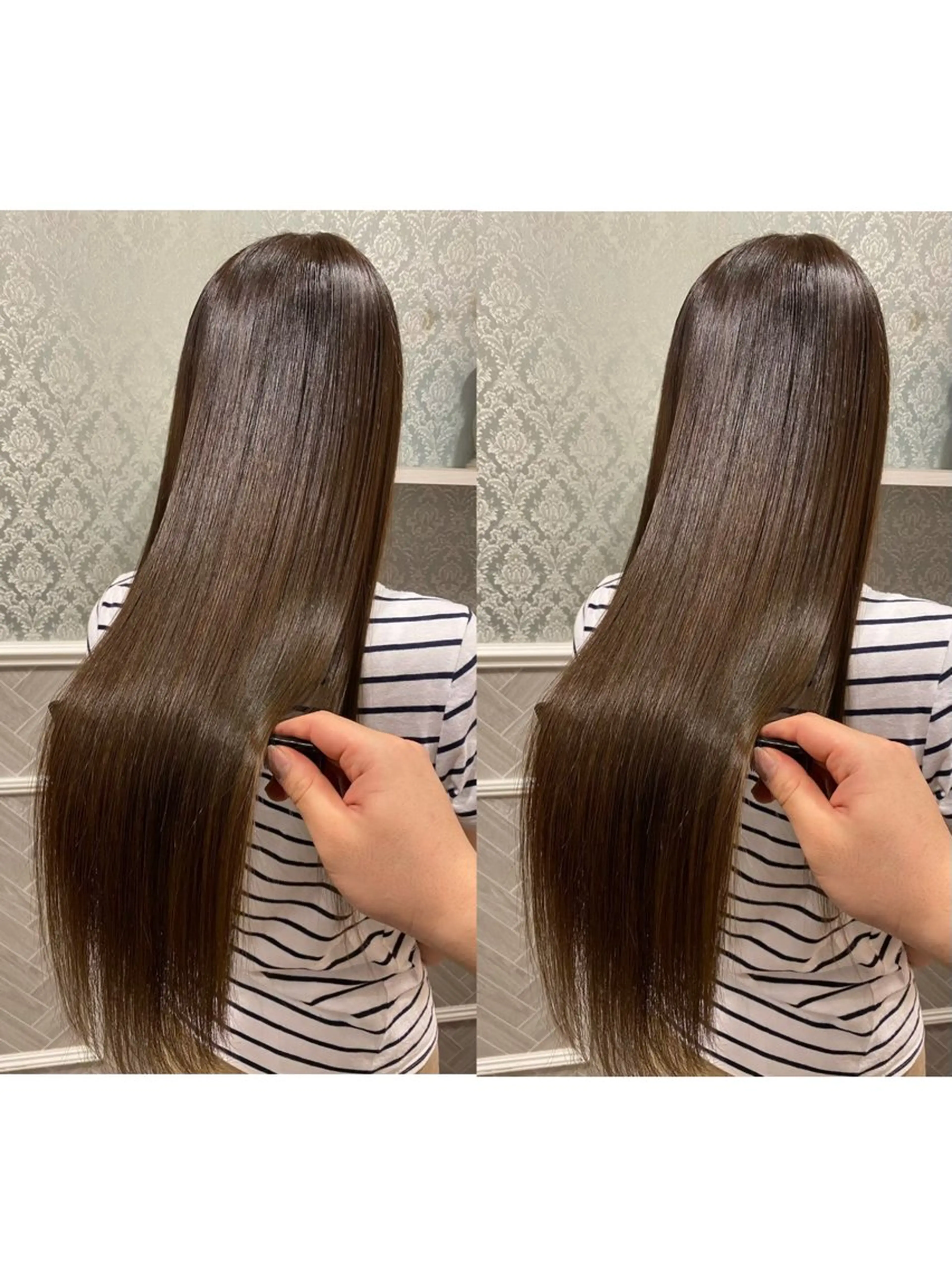 ロング 艶カラー美髪縮毛矯正 /髪質改善✨️ユウキのヘアスタイル