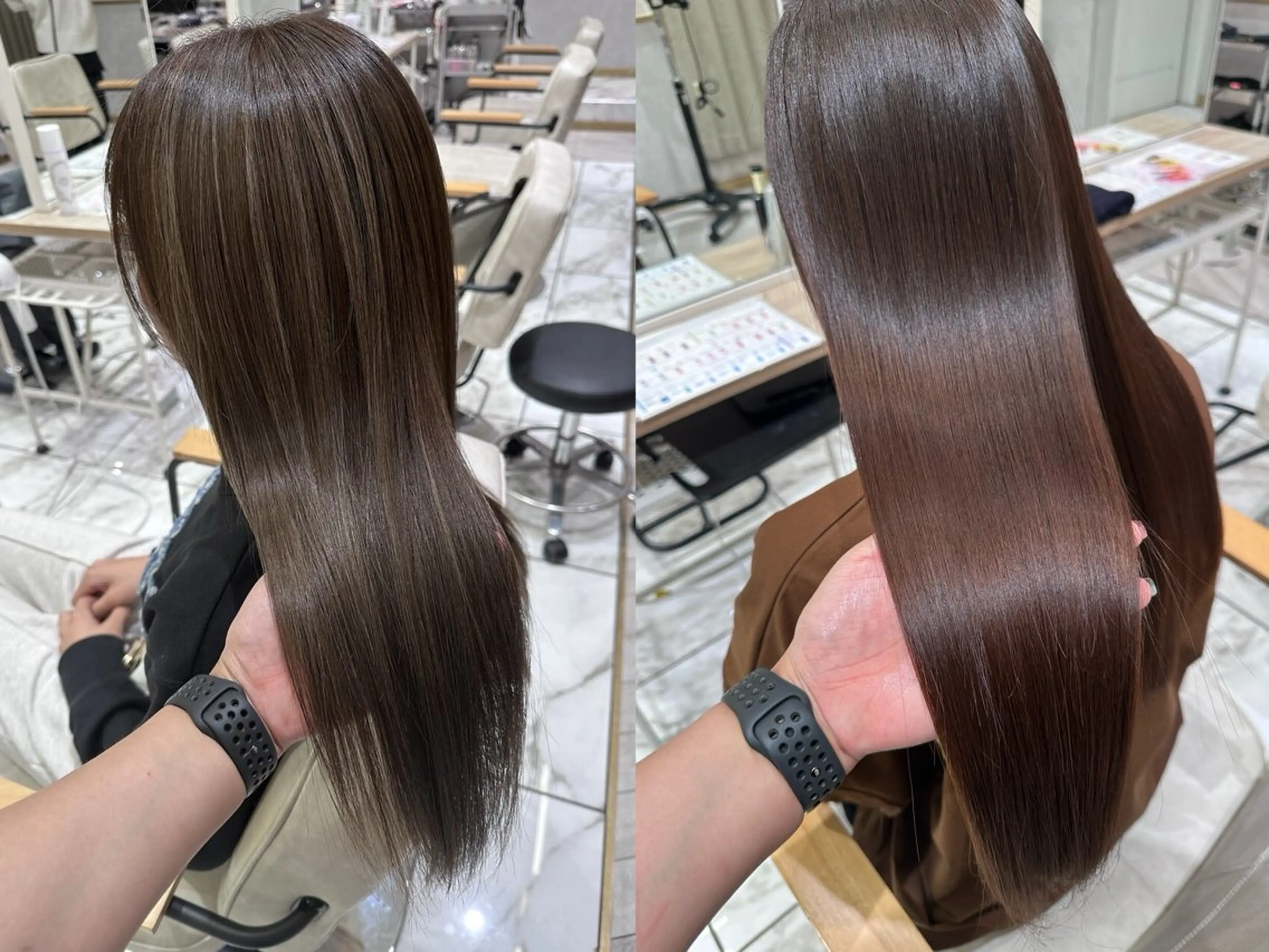 ロング カラー AMI ウルフパーマ/メンズのヘアスタイル