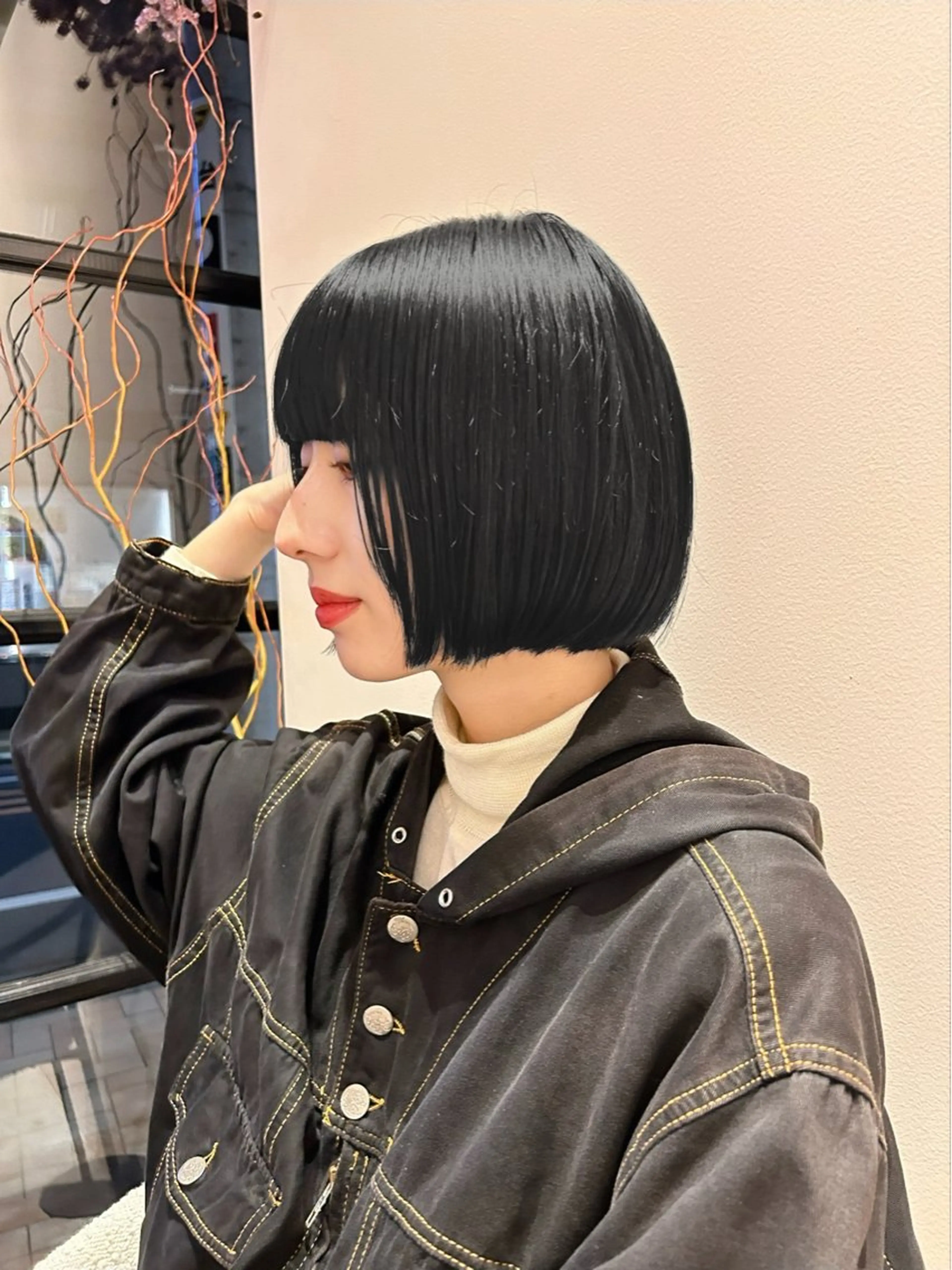 ショート ボブ カット ヘアカラー トリートメント マンツーマン施術✂︎ machikaのヘアスタイル