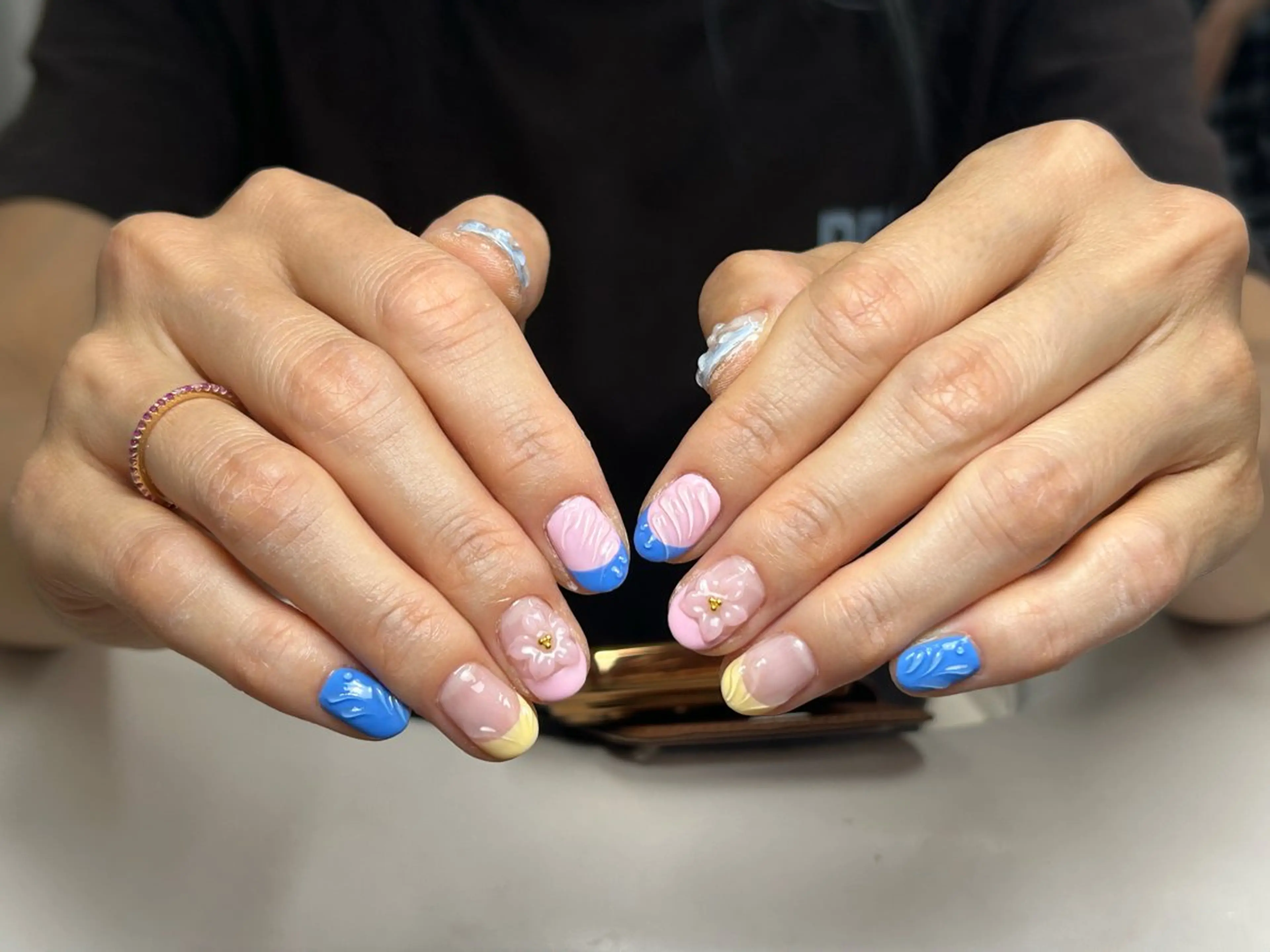 ショート ハンドネイル 28nails. 宮崎のネイルデザイン