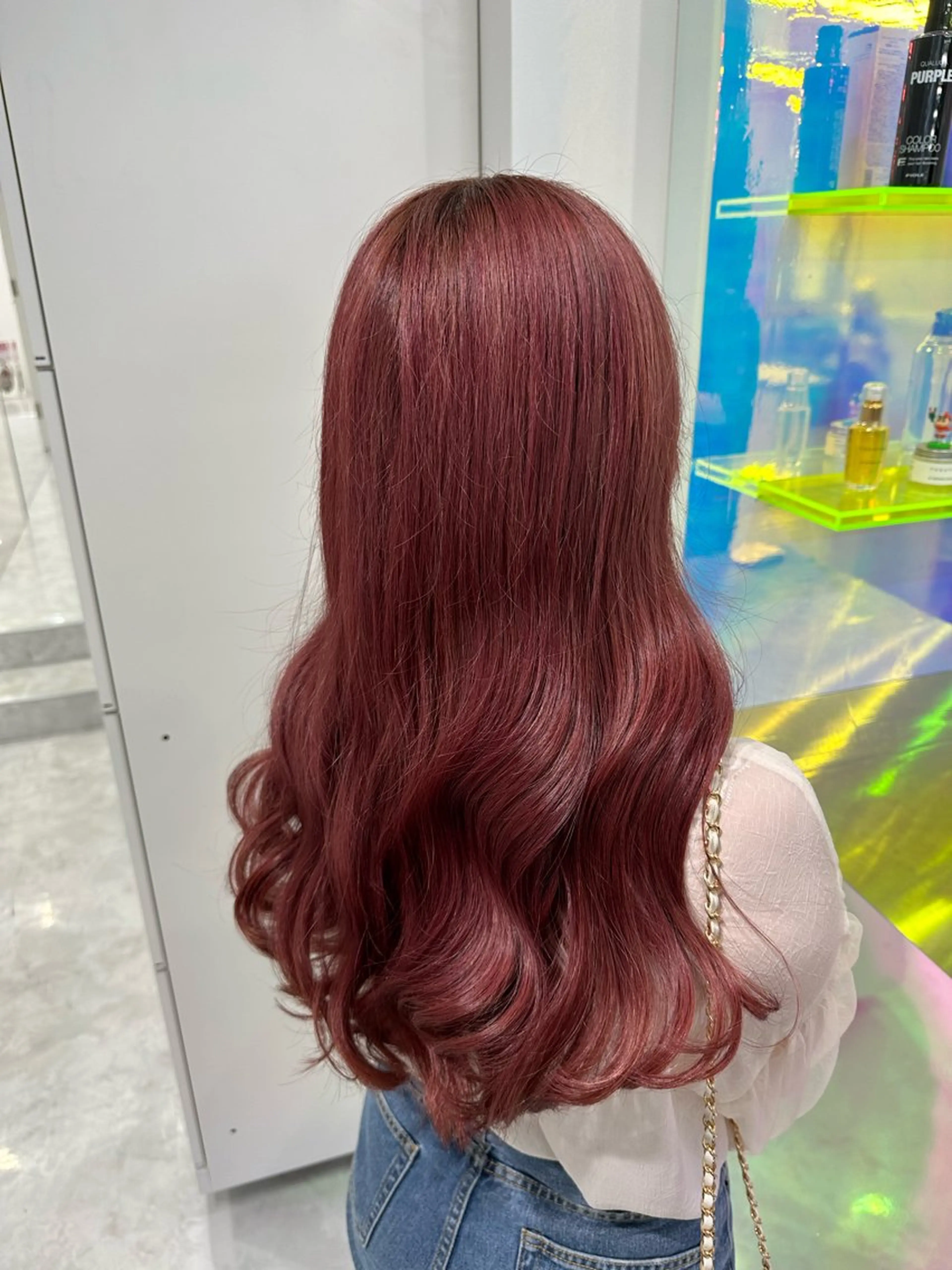 ロング カット ヘアカラー ヘアセット 🥀社内技術講師🥀 稲場皓一のヘアスタイル