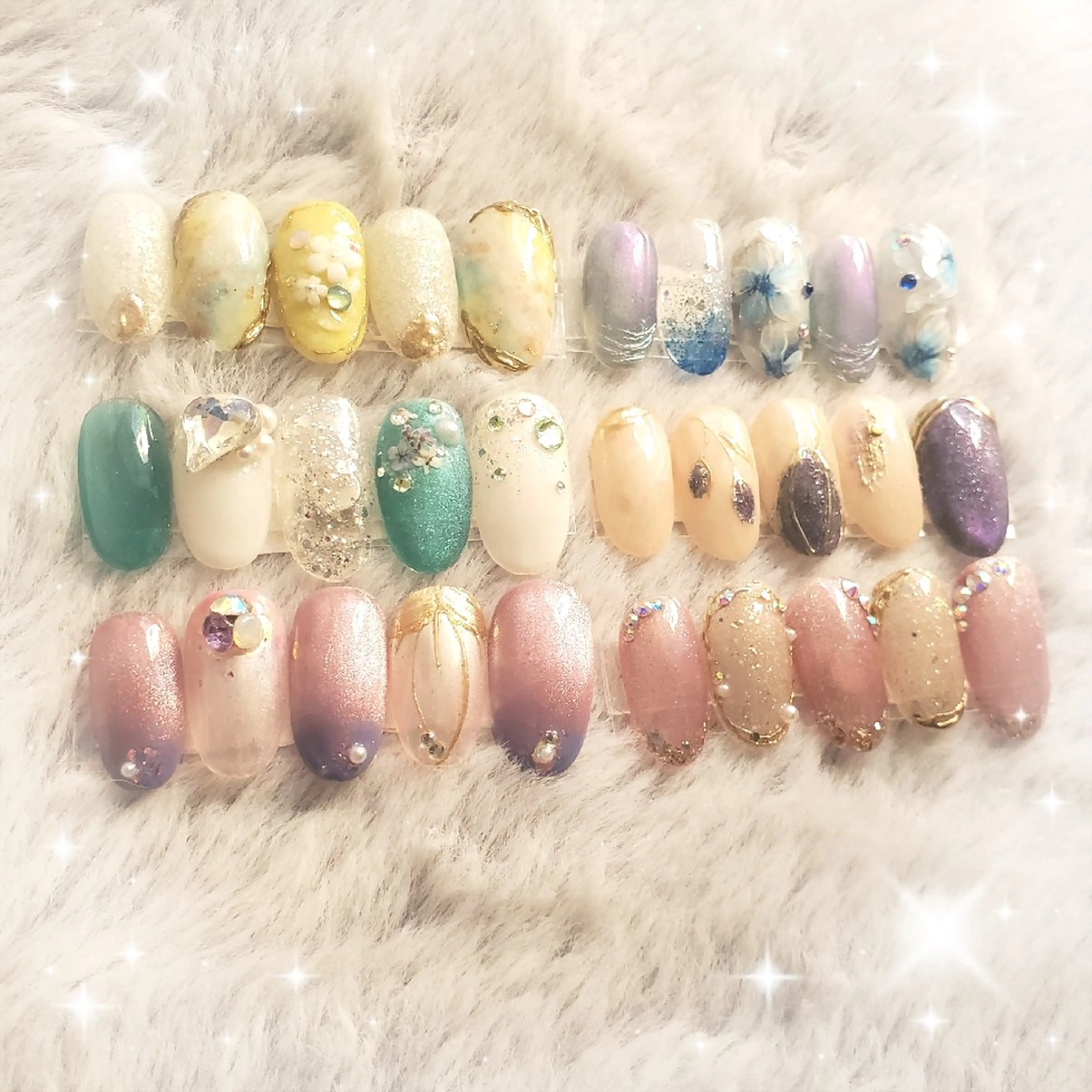 ネイル 春ネイル ハンドネイル Nail salon Dioのネイルデザイン