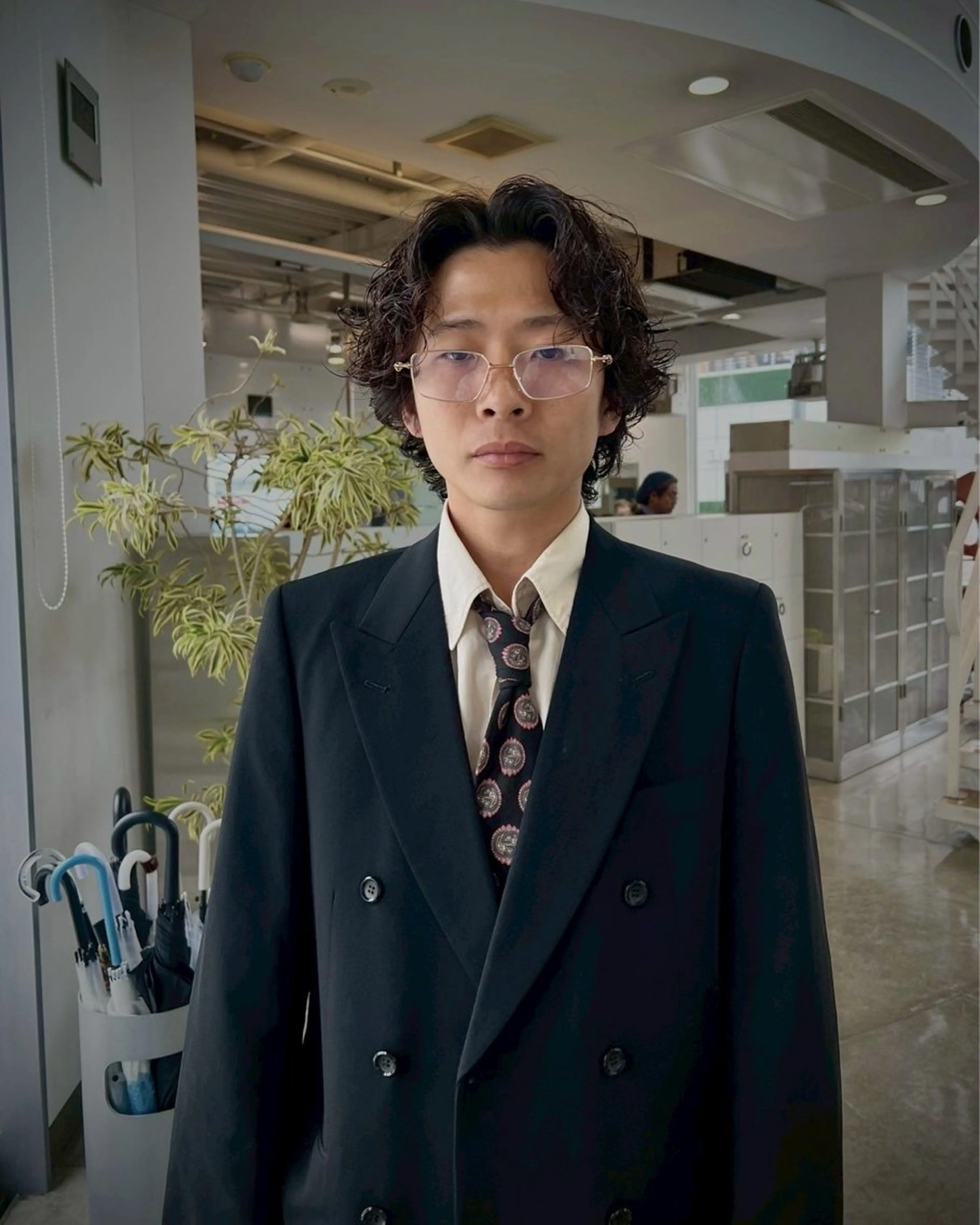 ショート メンズ カット yui/ラベンダー/ ピンク/ワインレッドのヘアスタイル