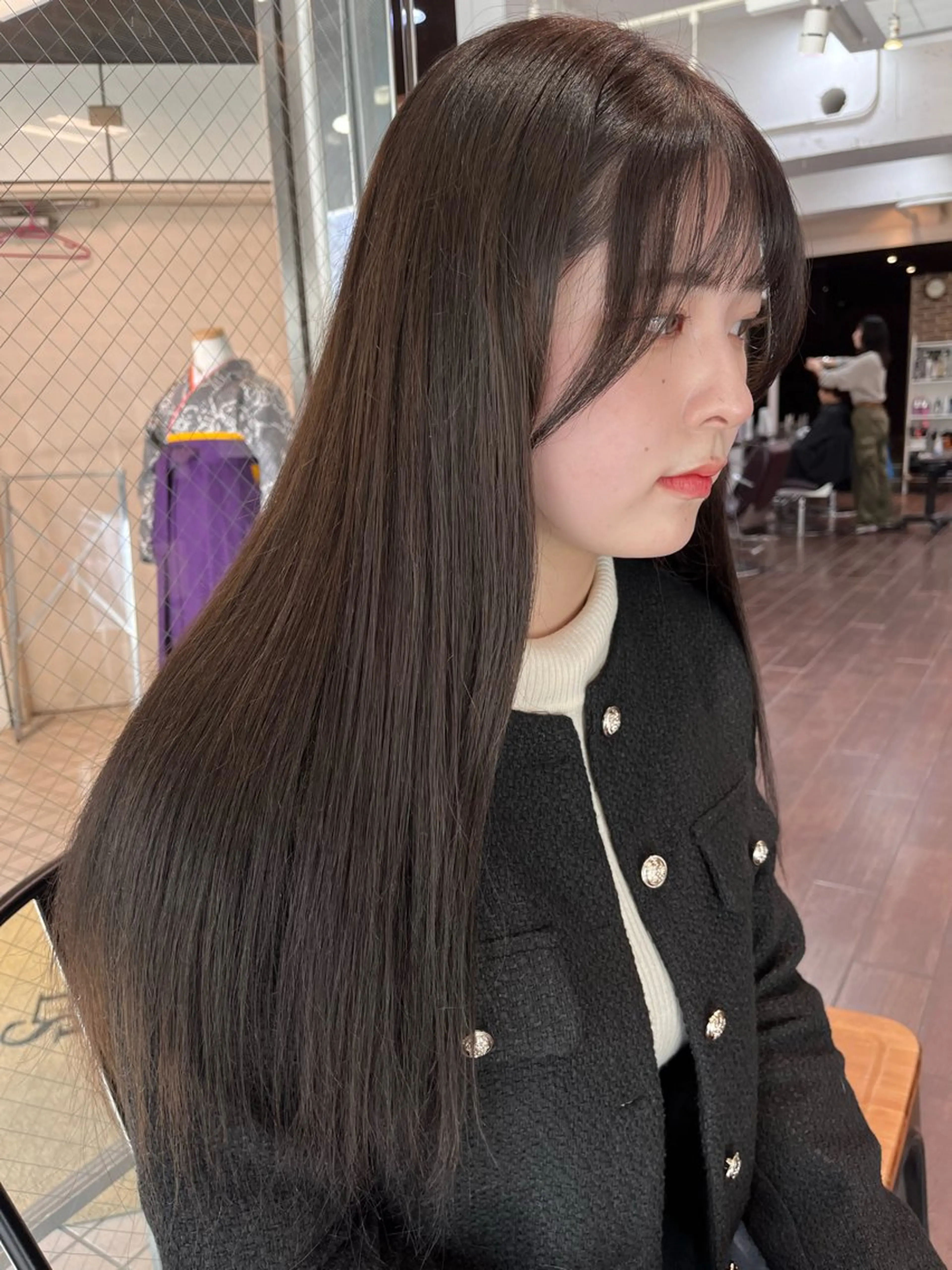 カラー ブリーチ ケアブリーチ デザインカラー ダブルカラー イヤリングカラー 酸性ストレート /ハイトーン/つばさのヘアスタイル