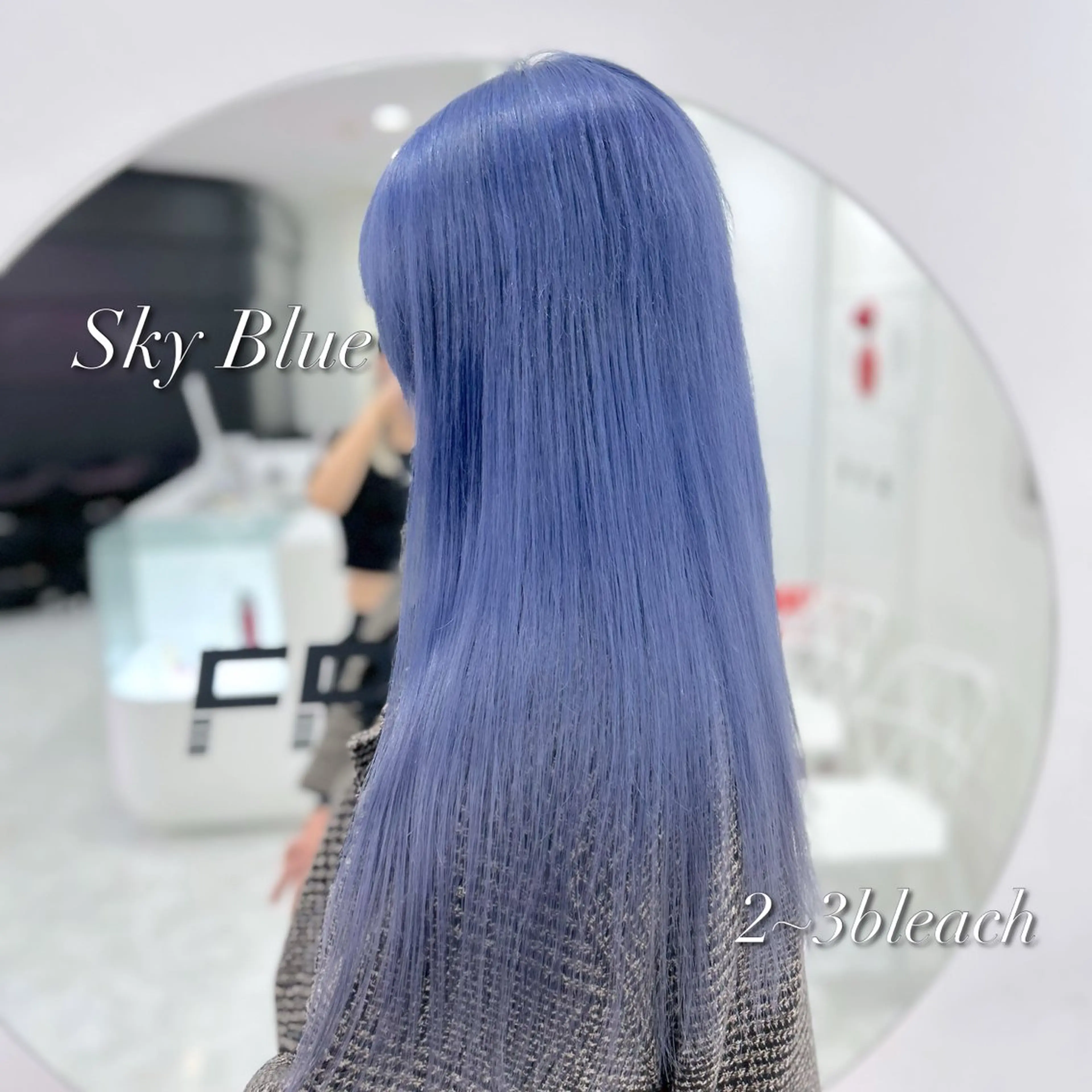 カラー 🤍ハイトーン寒色 🤍MADOKAのヘアスタイル