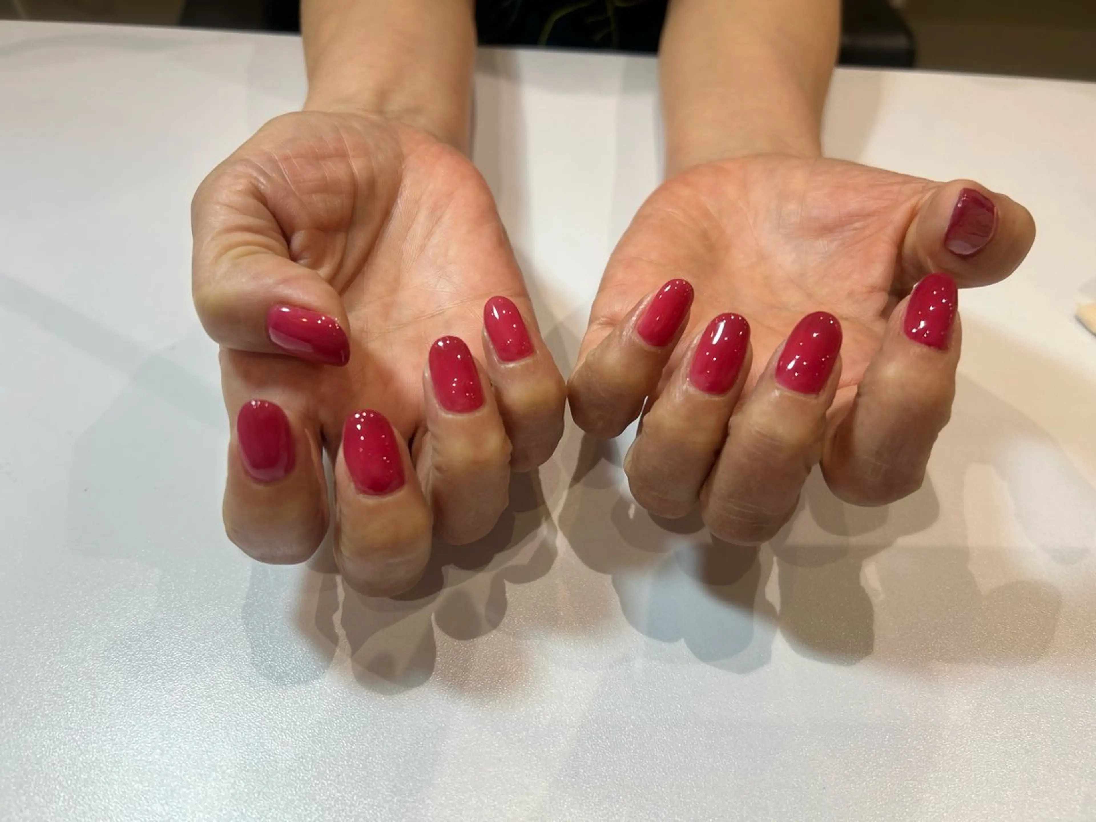 ネイル 阿部 まきほのヘアスタイル