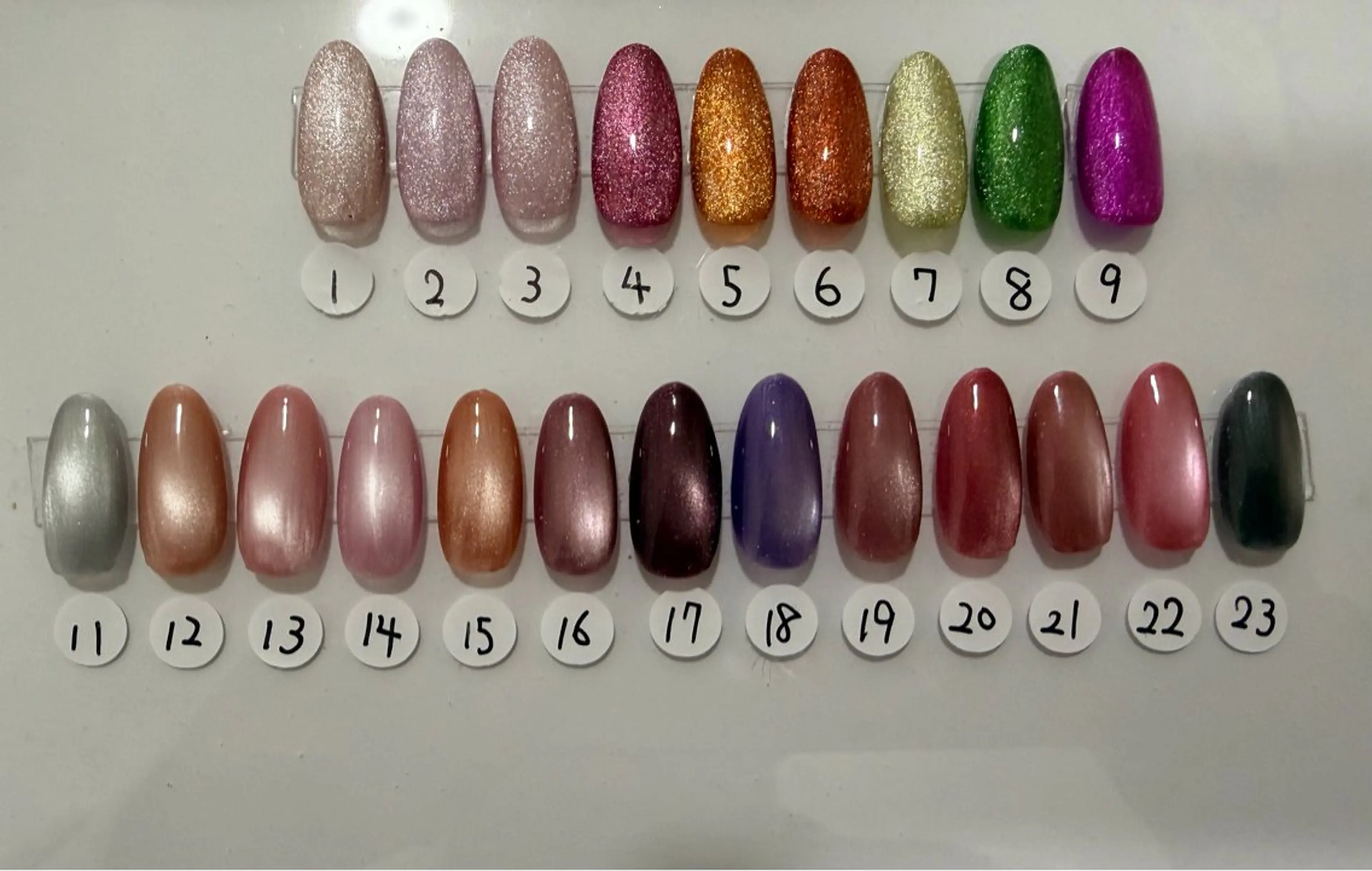 フット マグネットネイル(オフなし)の写真