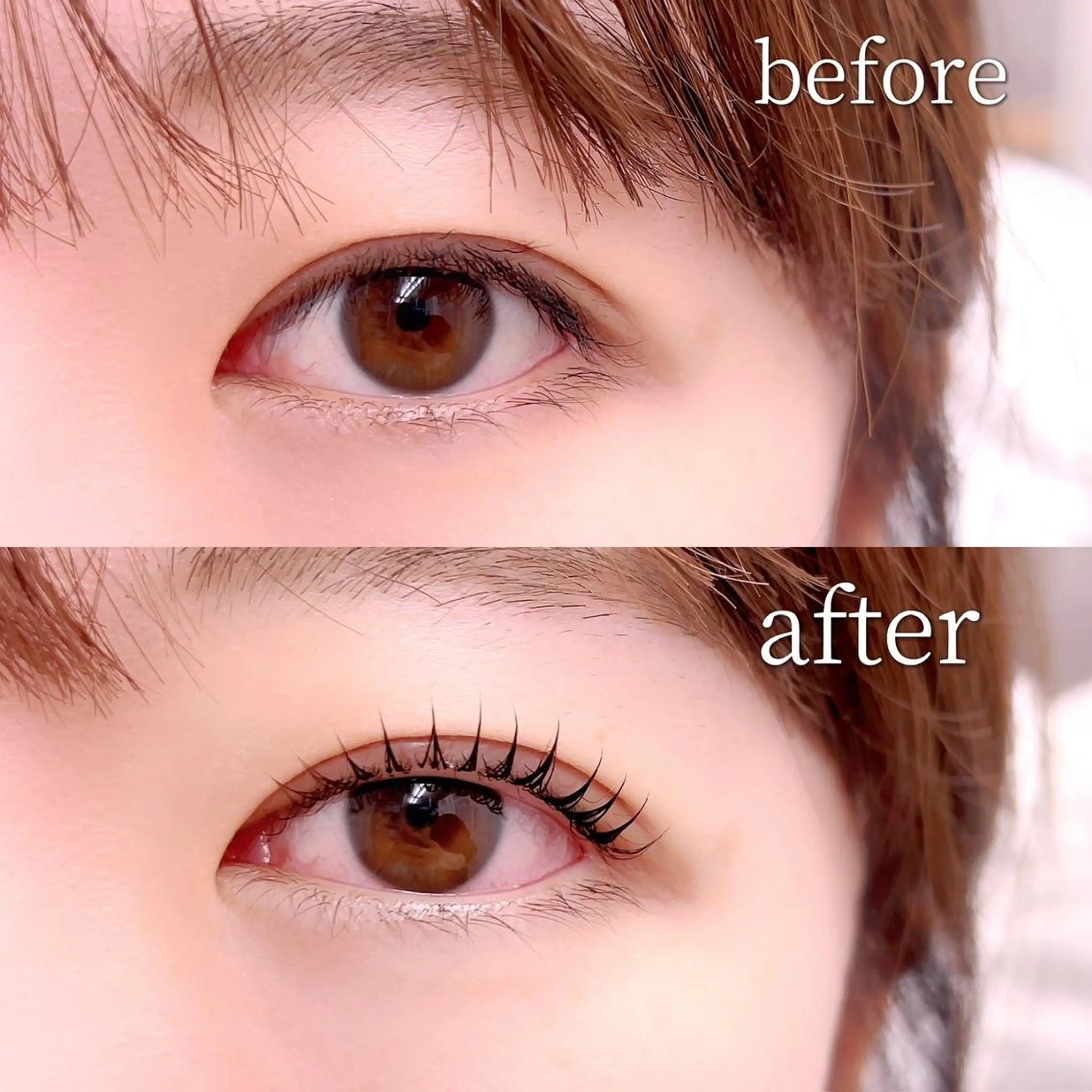 【4月にご来店の方限定】jr.アイリスト担当まつ毛パーマ上モデル🎀多数のロッドご用意あります✨詳細確認必須⚠️の写真