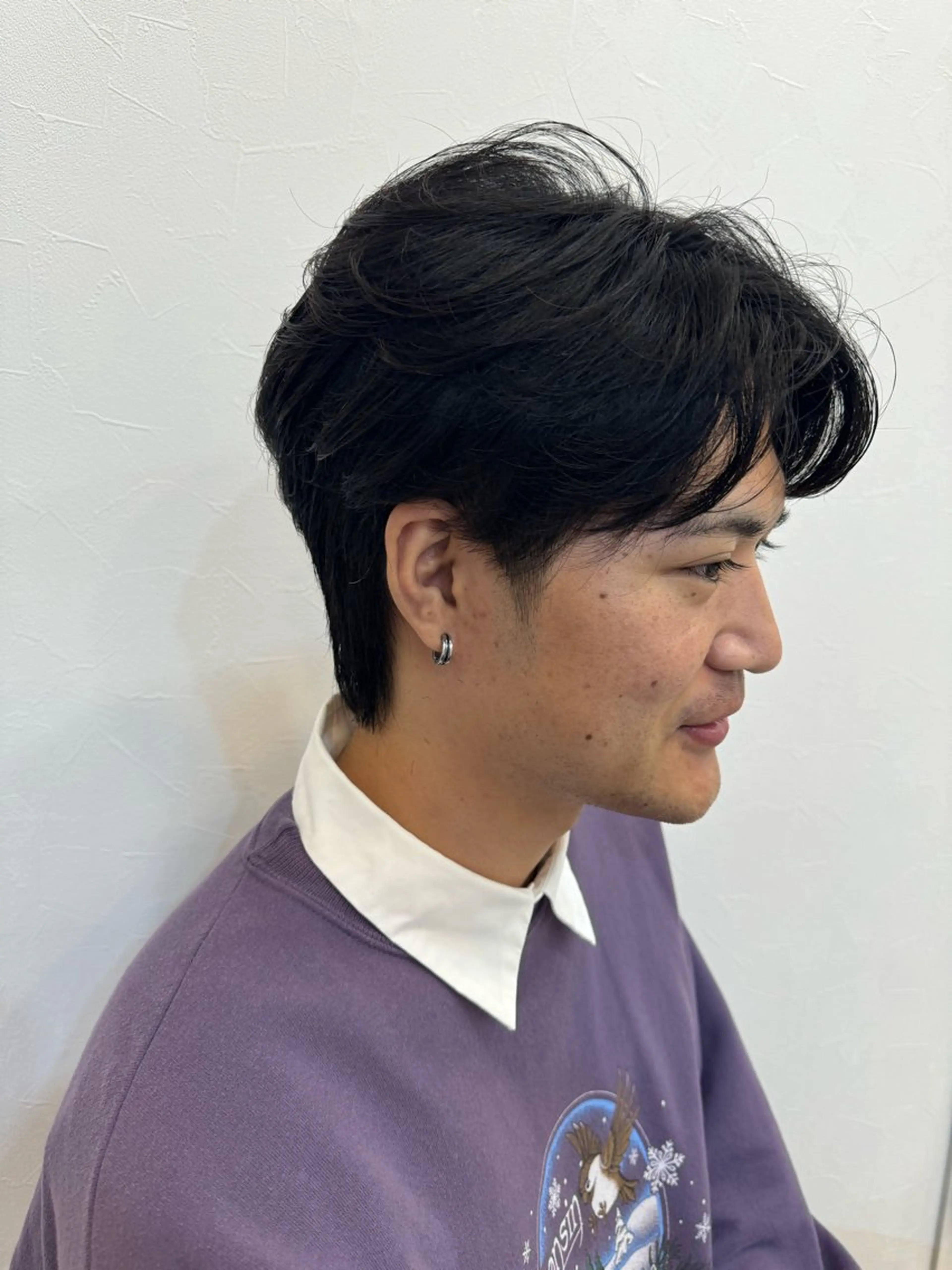 パーマ メンズ ダウンパーマ メンズ韓国風 メンズパーマ カット パーマ 似合う髪型が 分からない方へのヘアスタイル