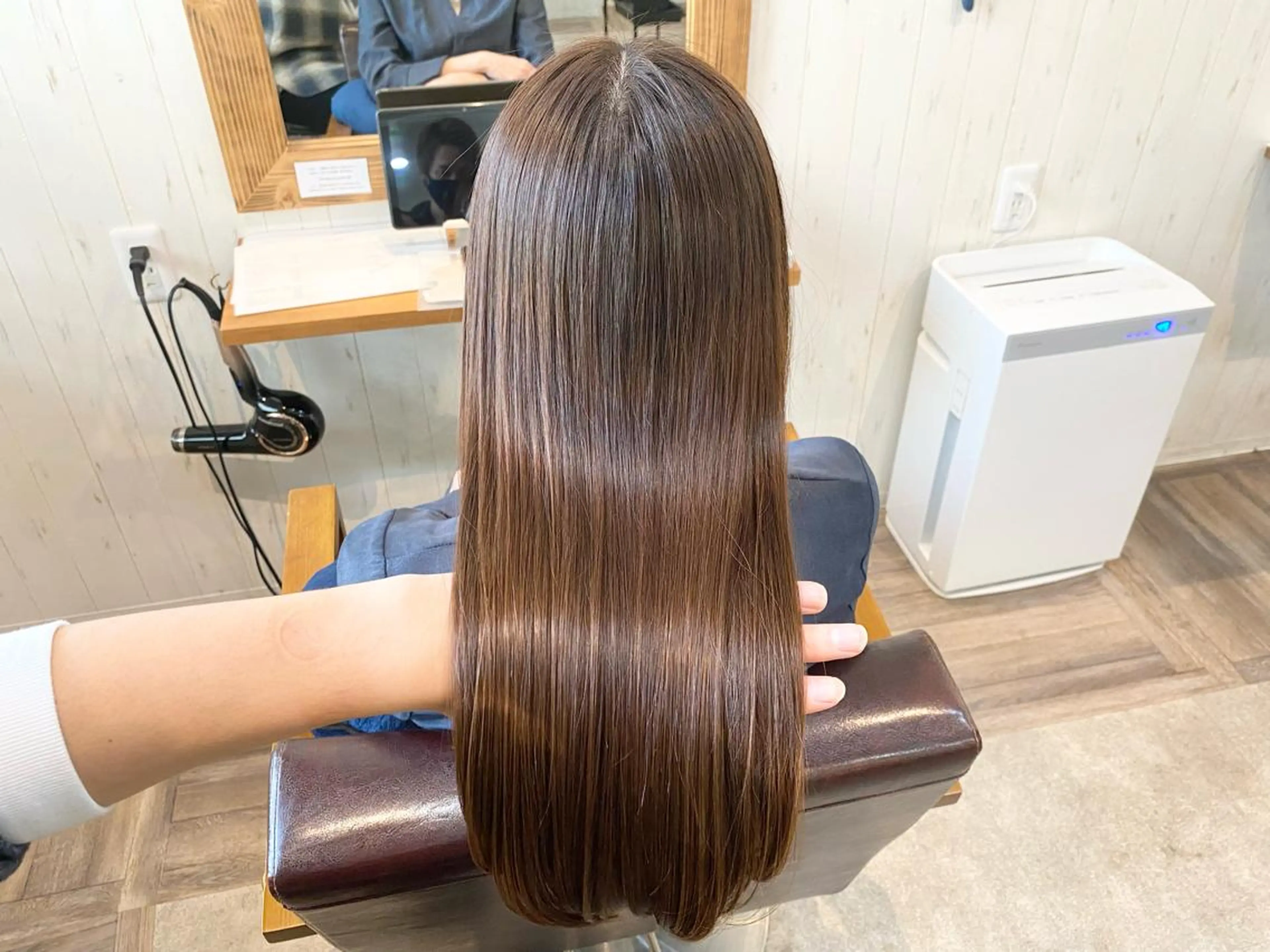 ✨他店とは違うストレートをお探しの方はコチラ✨髪質改善ストレート＋カット＋オリオトリートメントの写真