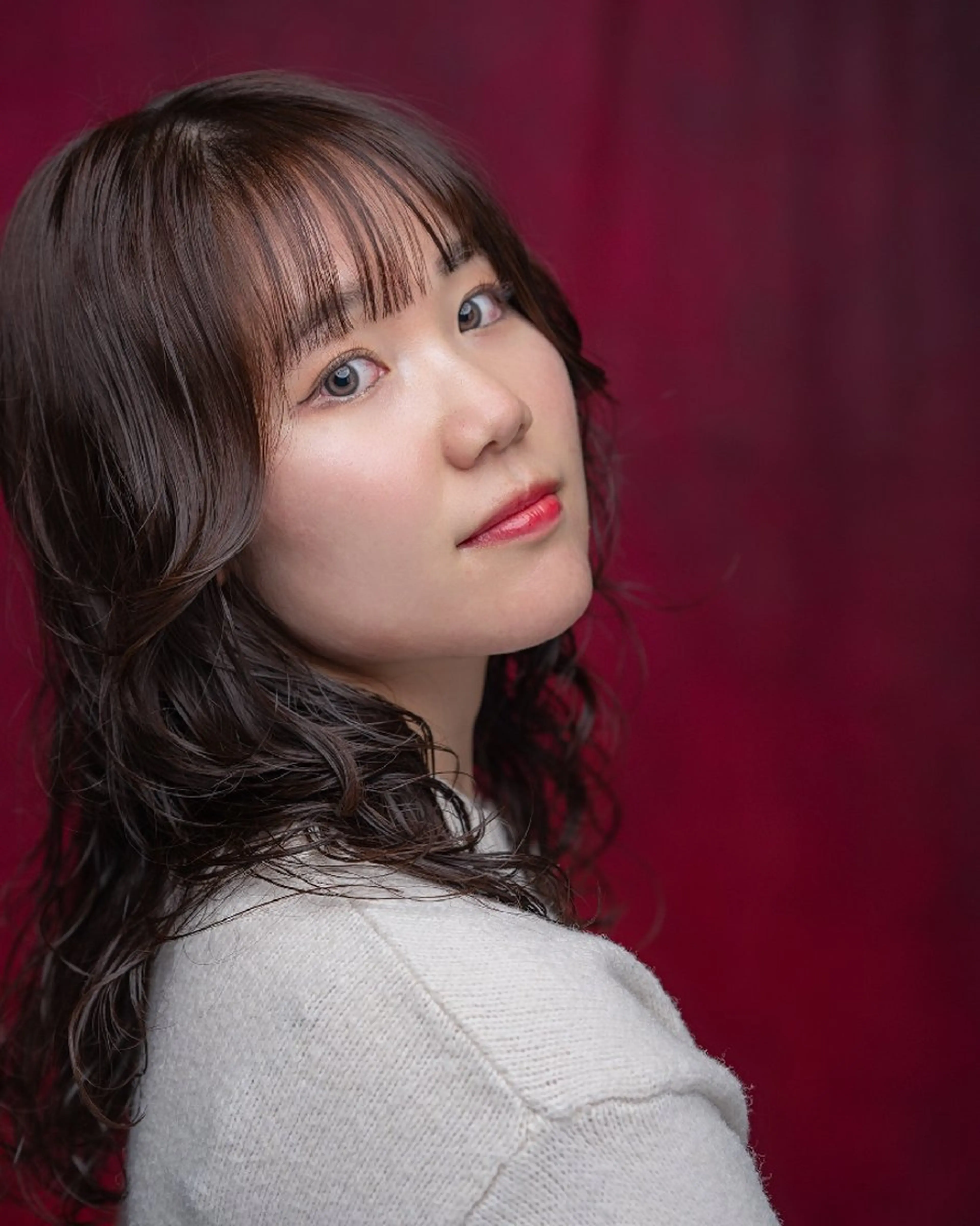 ロング カラー パーマ ヘアアレンジ 松尾 泰伸のヘアスタイル
