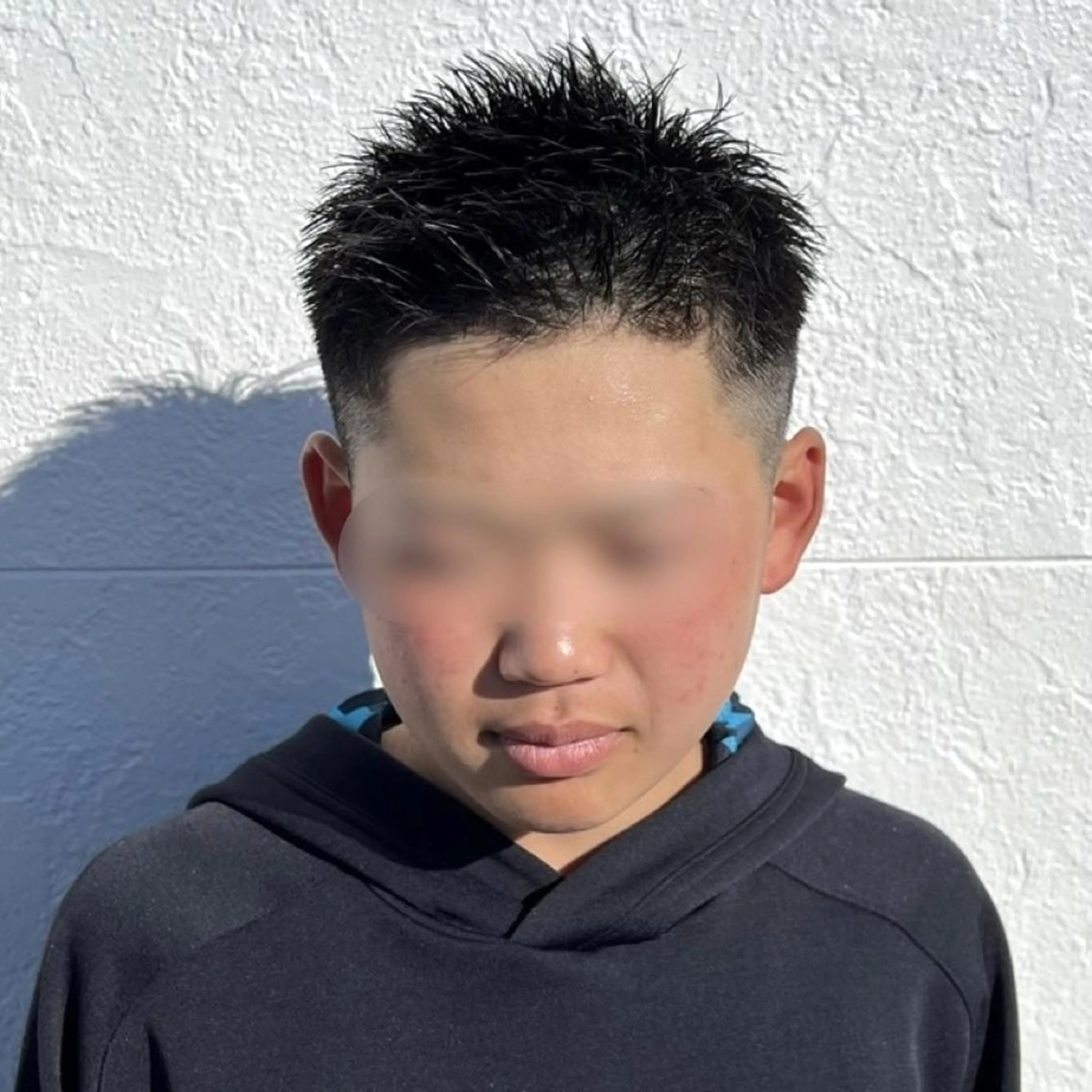 メンズ ショート フェードカット ショートヘア メンズ特化/勝田駅/ 佐和駅/鈴木輝瑠/のヘアスタイル