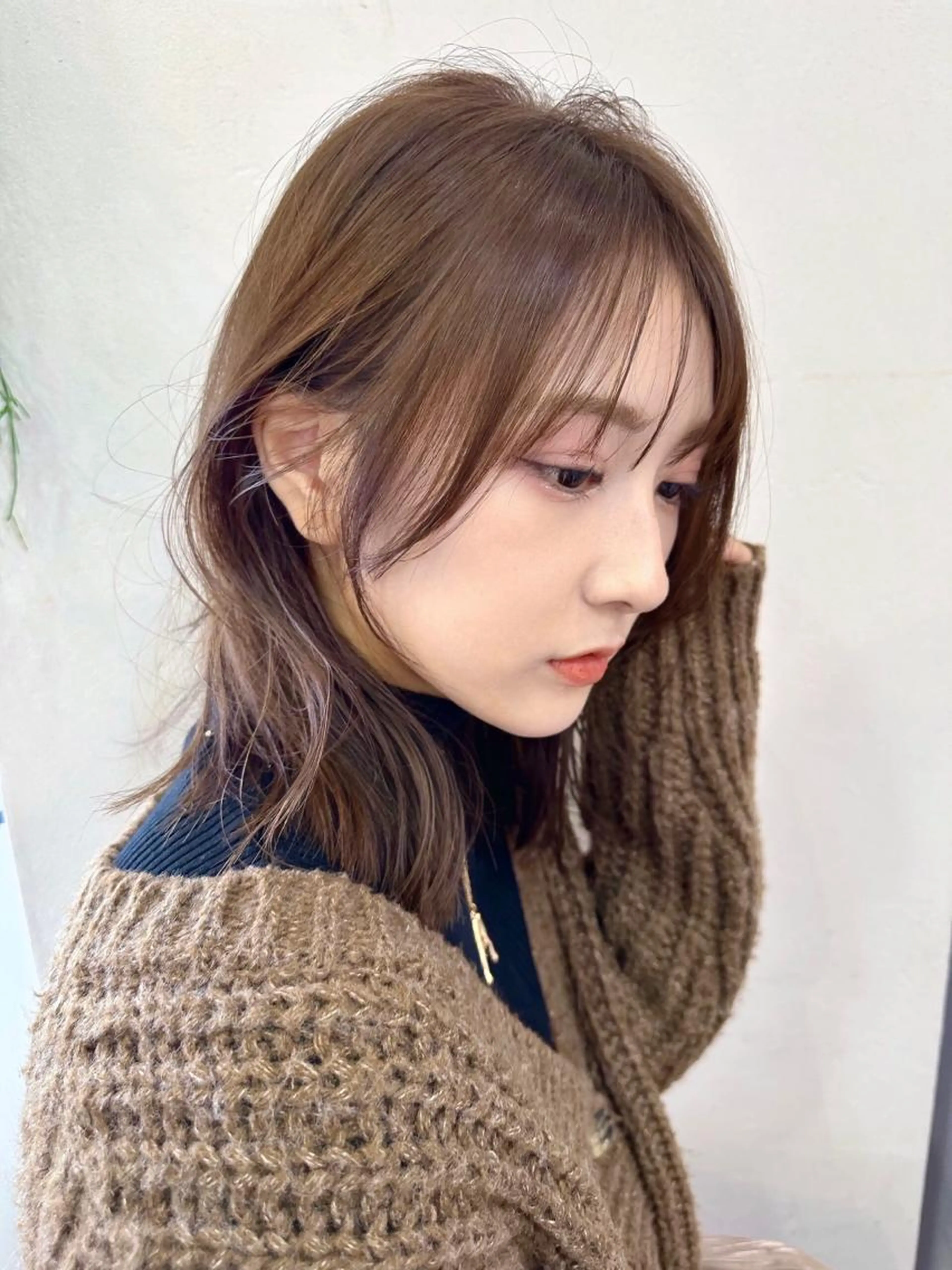 【韓国うぶ毛パーマ】チャンモリパーマ＋メンテナンスカット＋保湿トリートメントの写真