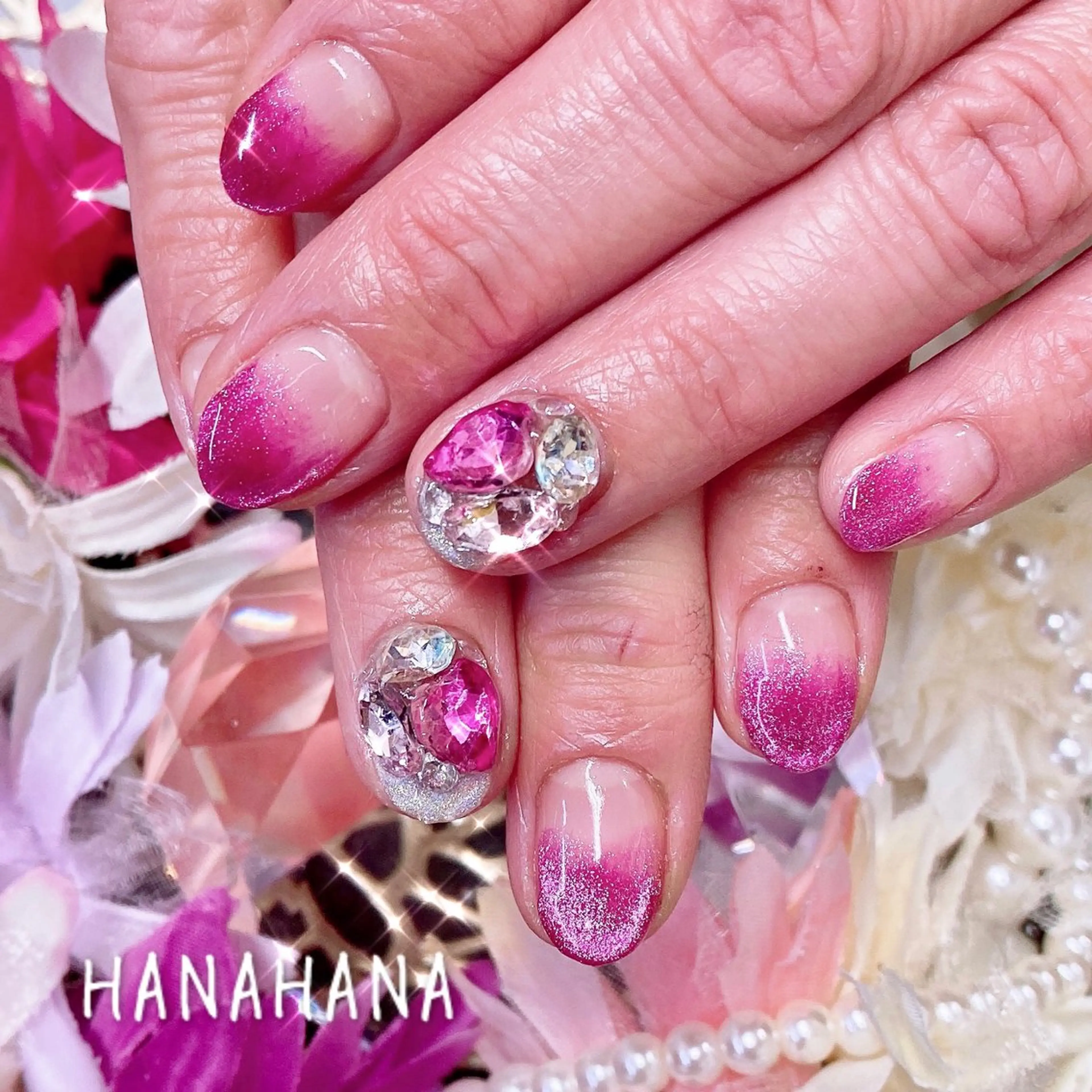 ネイル ジェルネイル HANAHANAのネイルデザイン