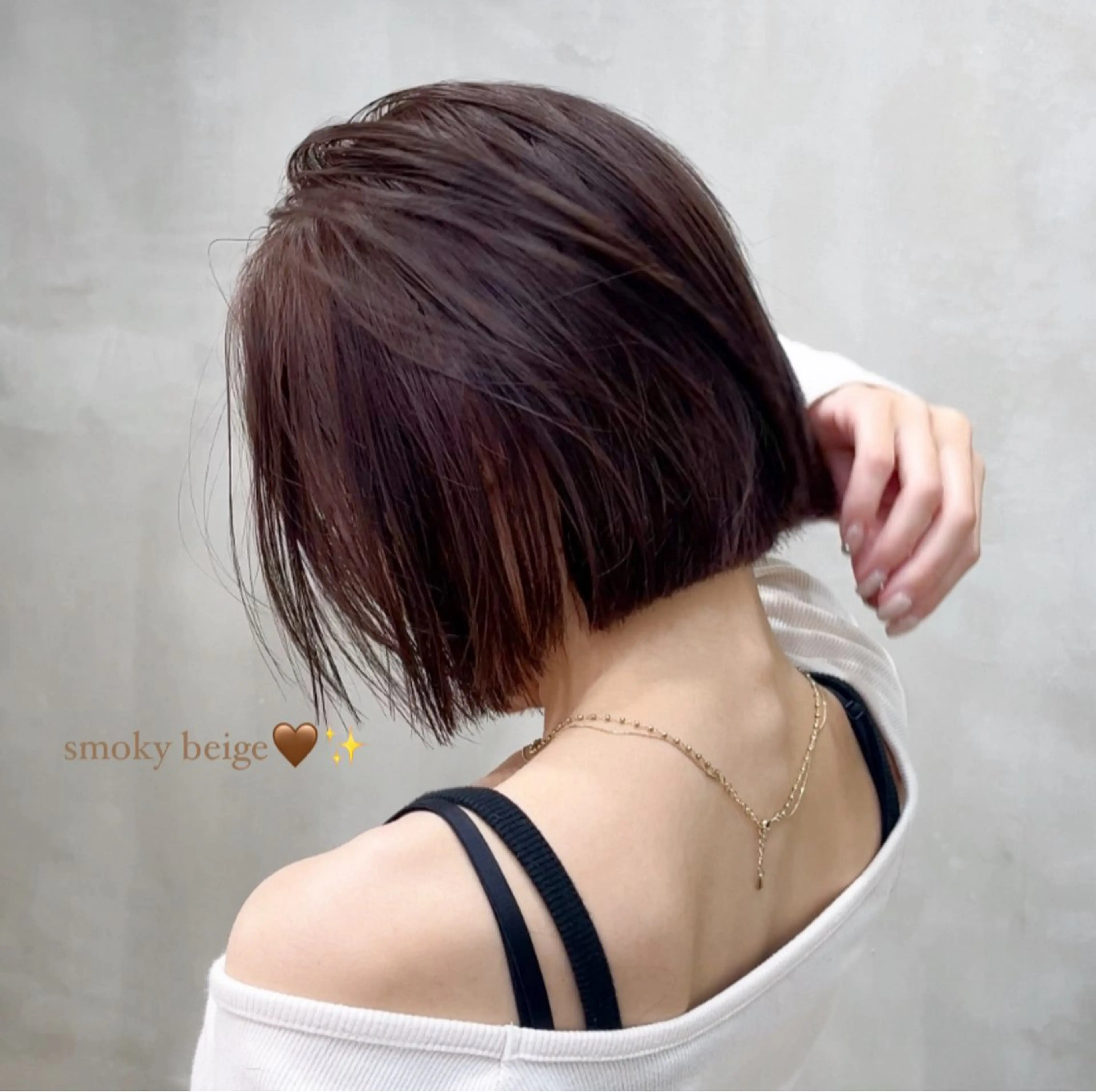 ロング カラー ベージュカラー ナツミ/透明感カラー /酸性縮毛矯正のヘアスタイル