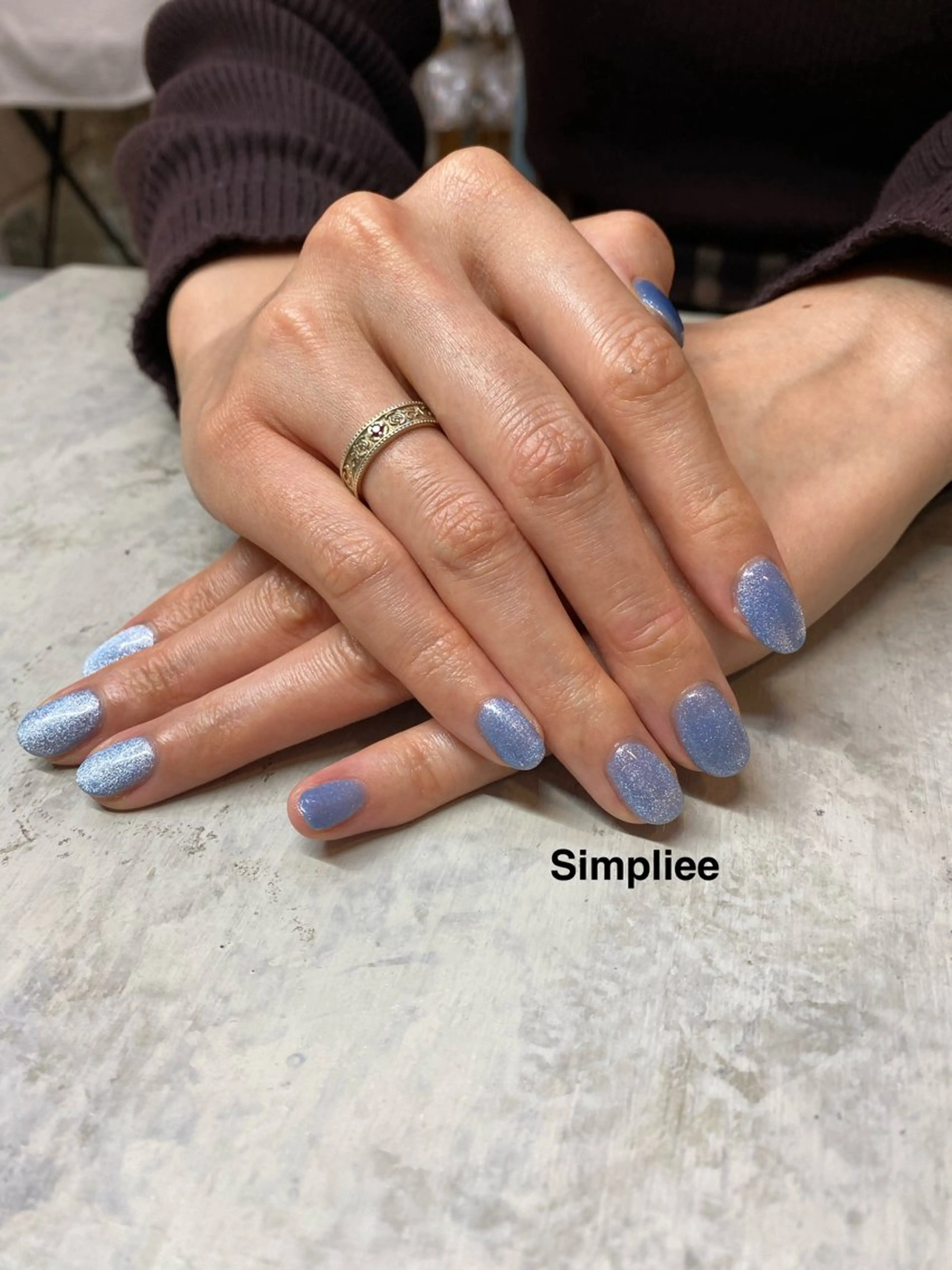 ネイル シンプリーワン 渋谷店🪄MOENAのネイルデザイン