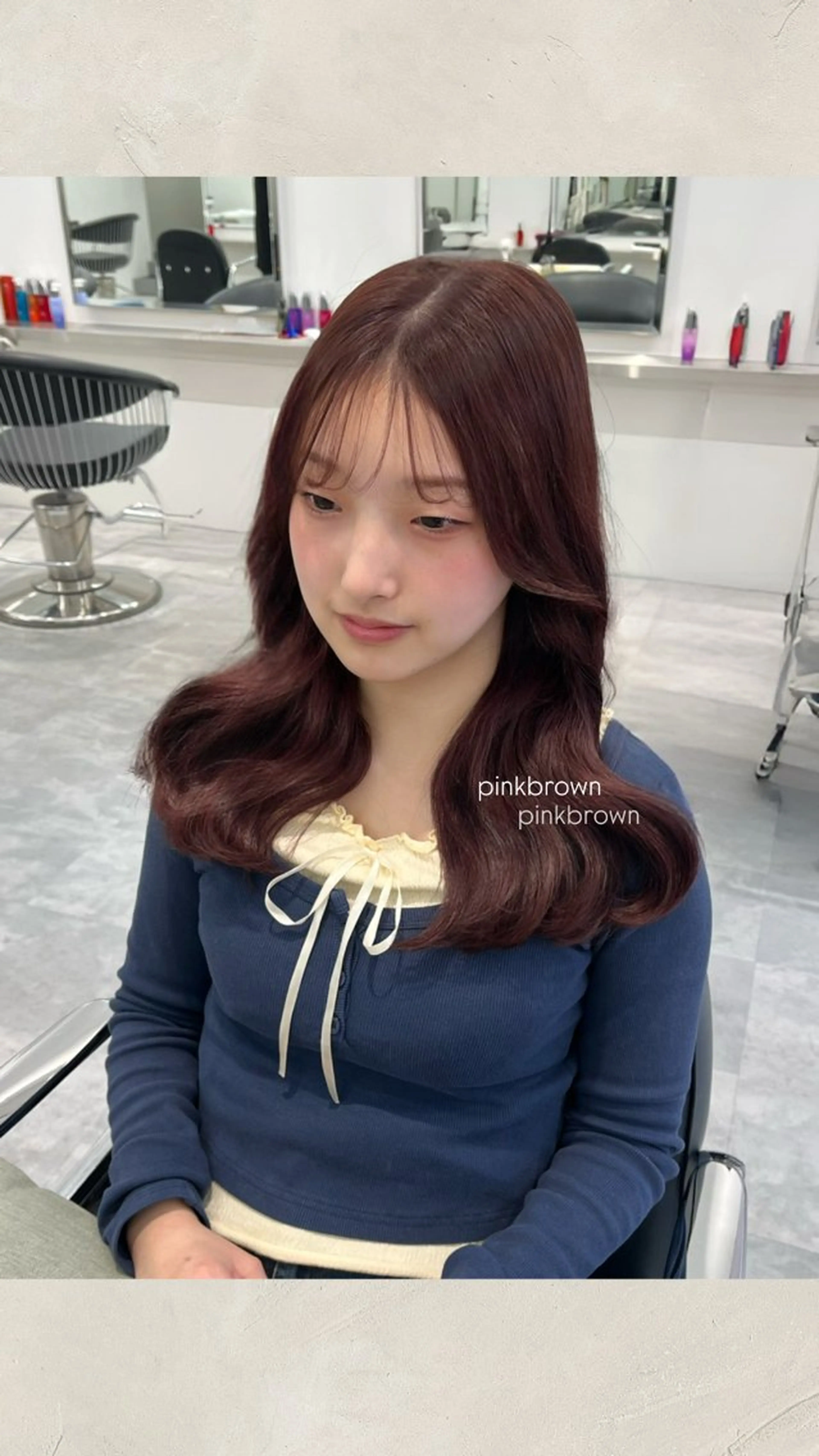 ロング カラー ヘアカラー ParveMix ♡白神みやびのヘアスタイル