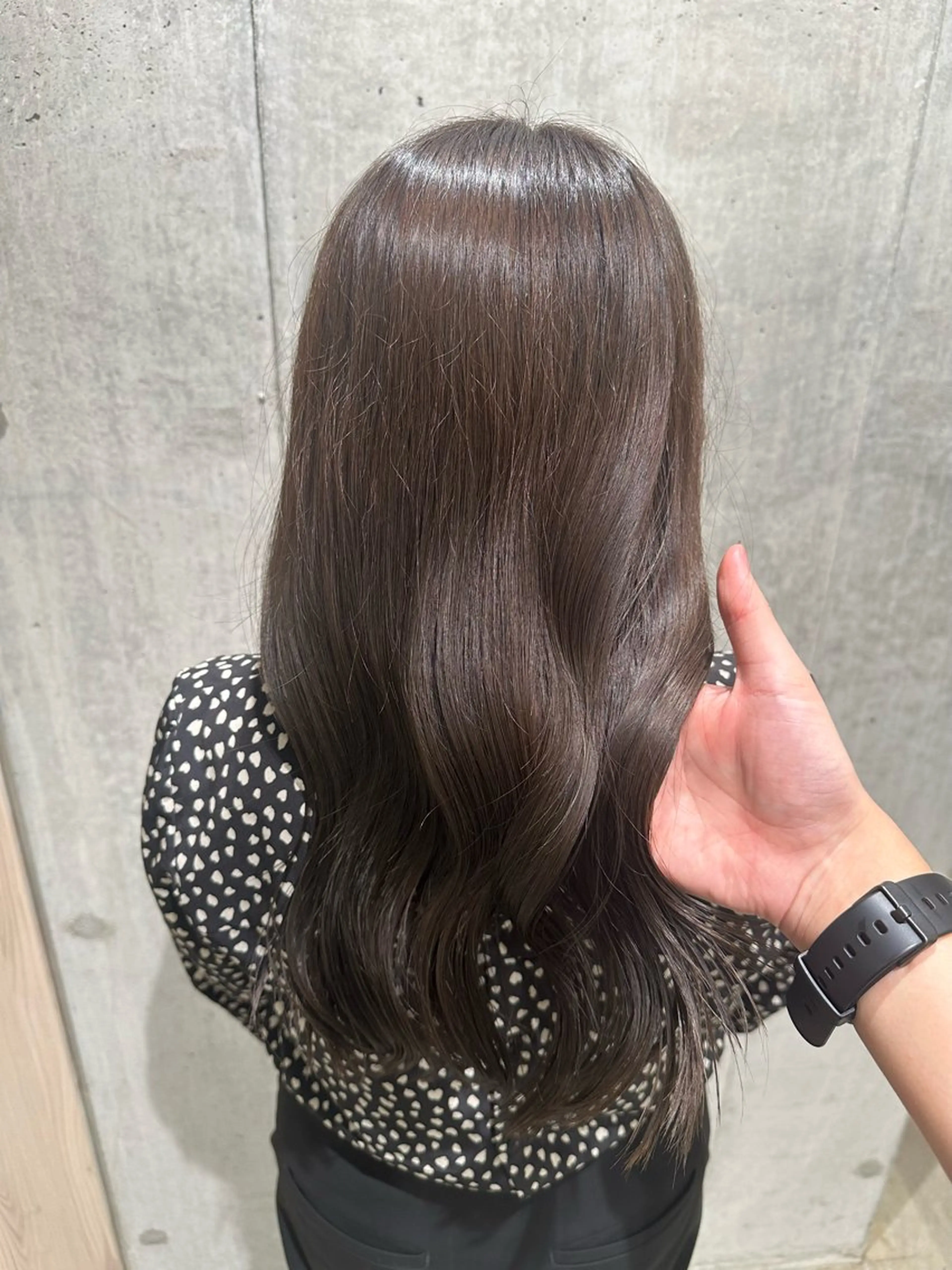 セミロング カラー カット ヘアカラー トリートメント 🪞個室サロン/韓国 艶髪/keito🪞のヘアスタイル