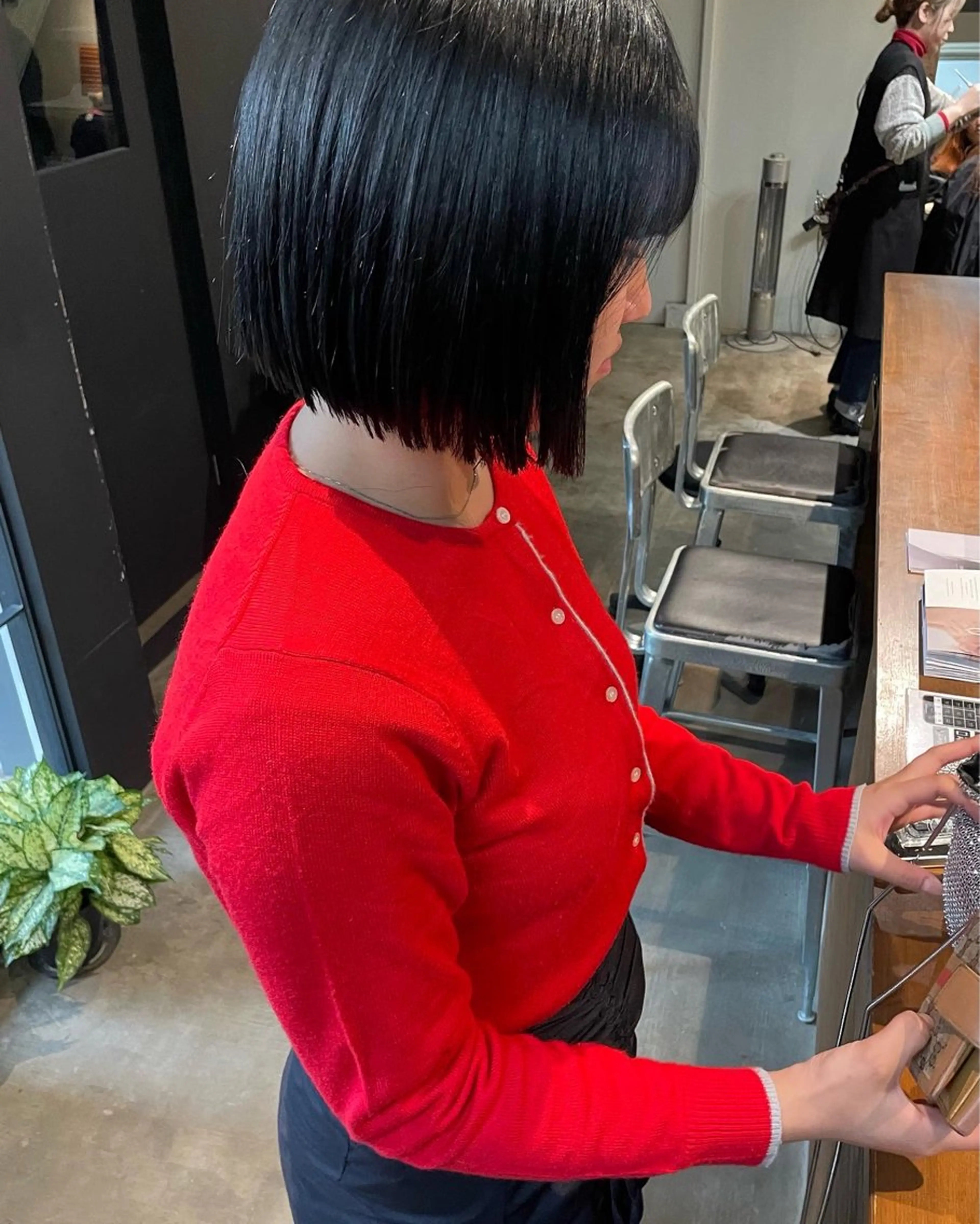 ショート カット ヘアカラー トリートメント ボブ／パーマ指名 No. 1🍃れんとのヘアスタイル