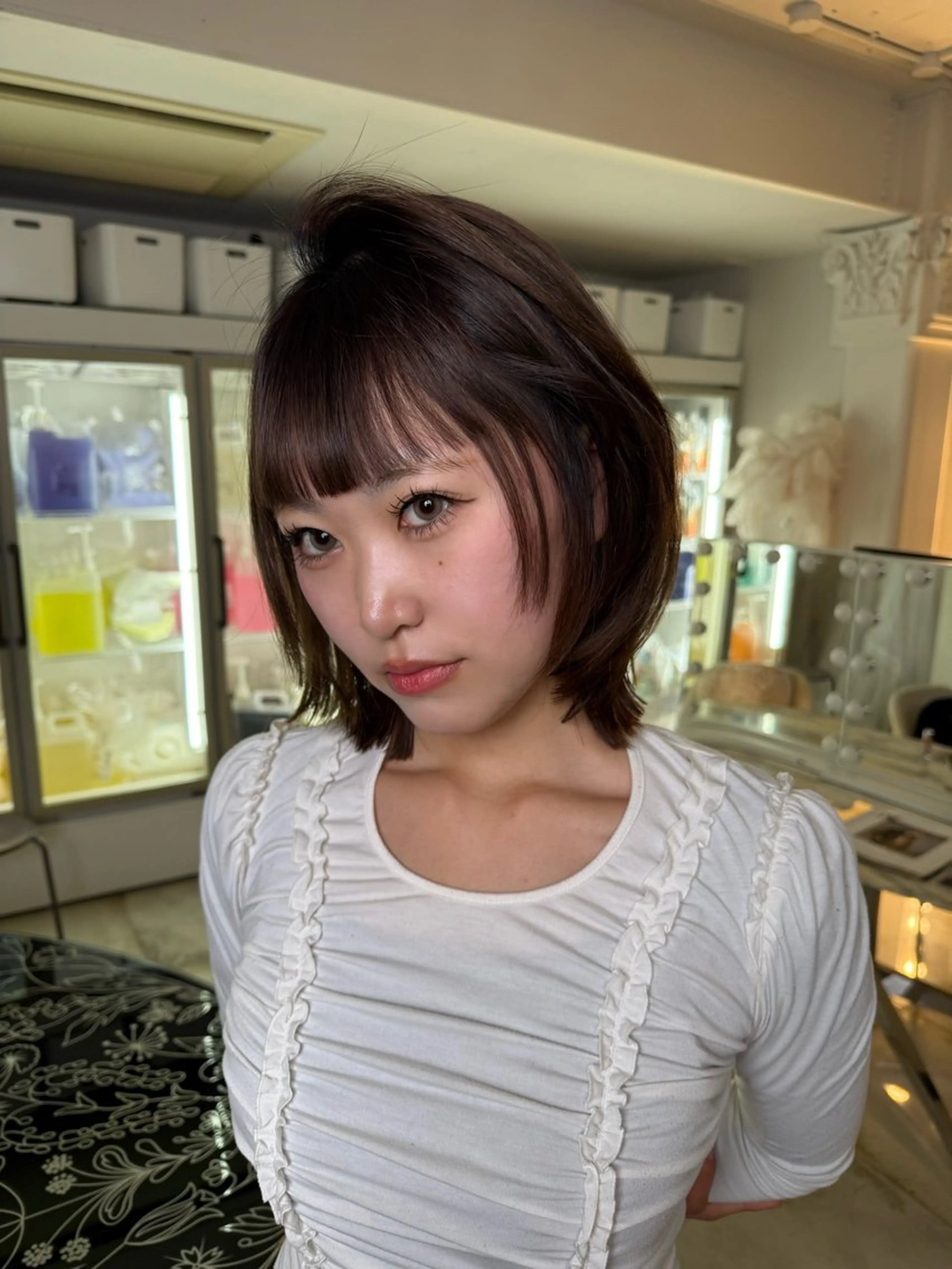 AI／原宿／ 透明感艶カラー/のヘアスタイル