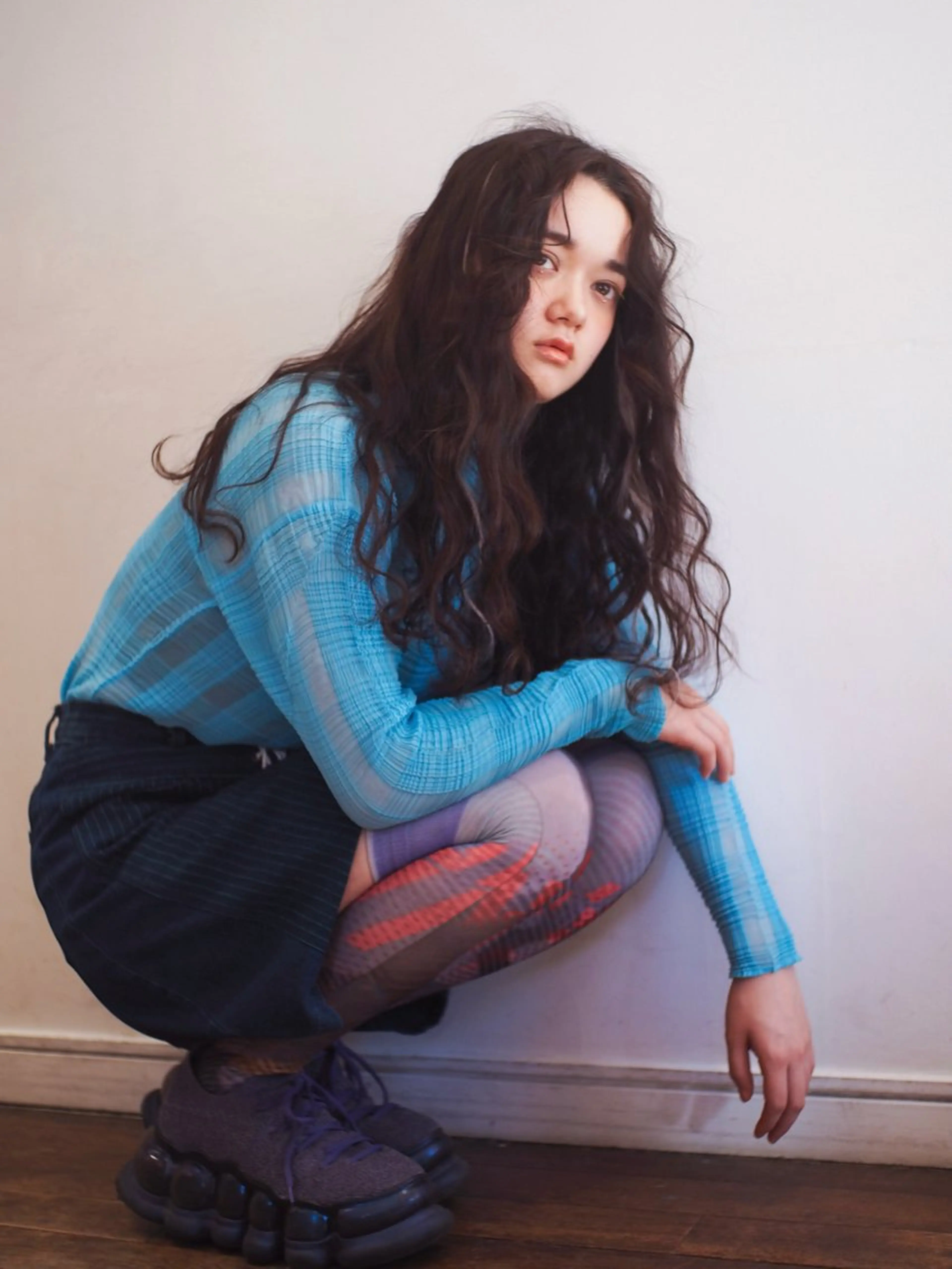 ロング カラー パーマ ロング 似合わせヘア 💐たかさきかなこのヘアスタイル