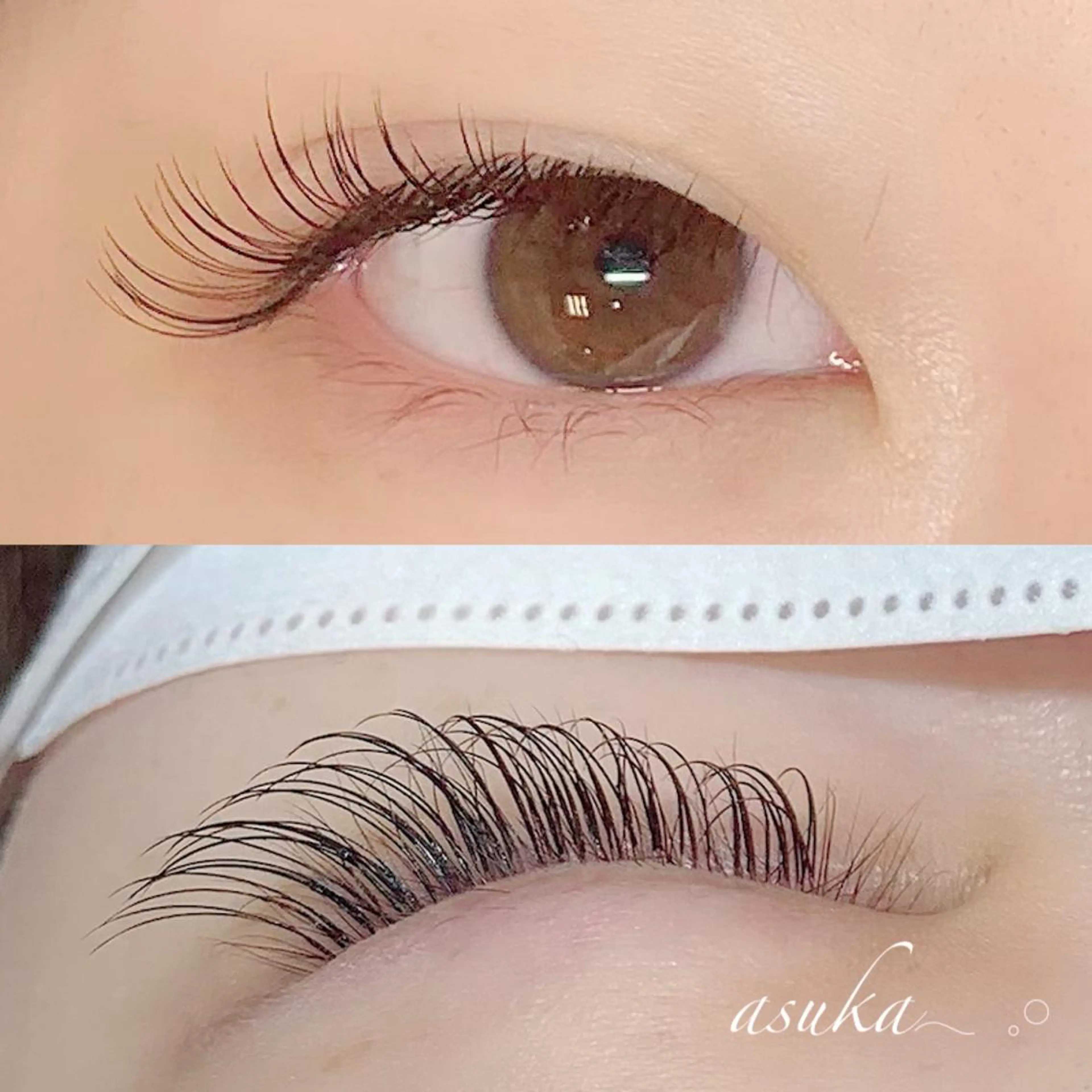 マツエク・マツパ Cカール Dカール フラットラッシュ セクシー brow&lash WAVEのマツエク・マツパデザイン