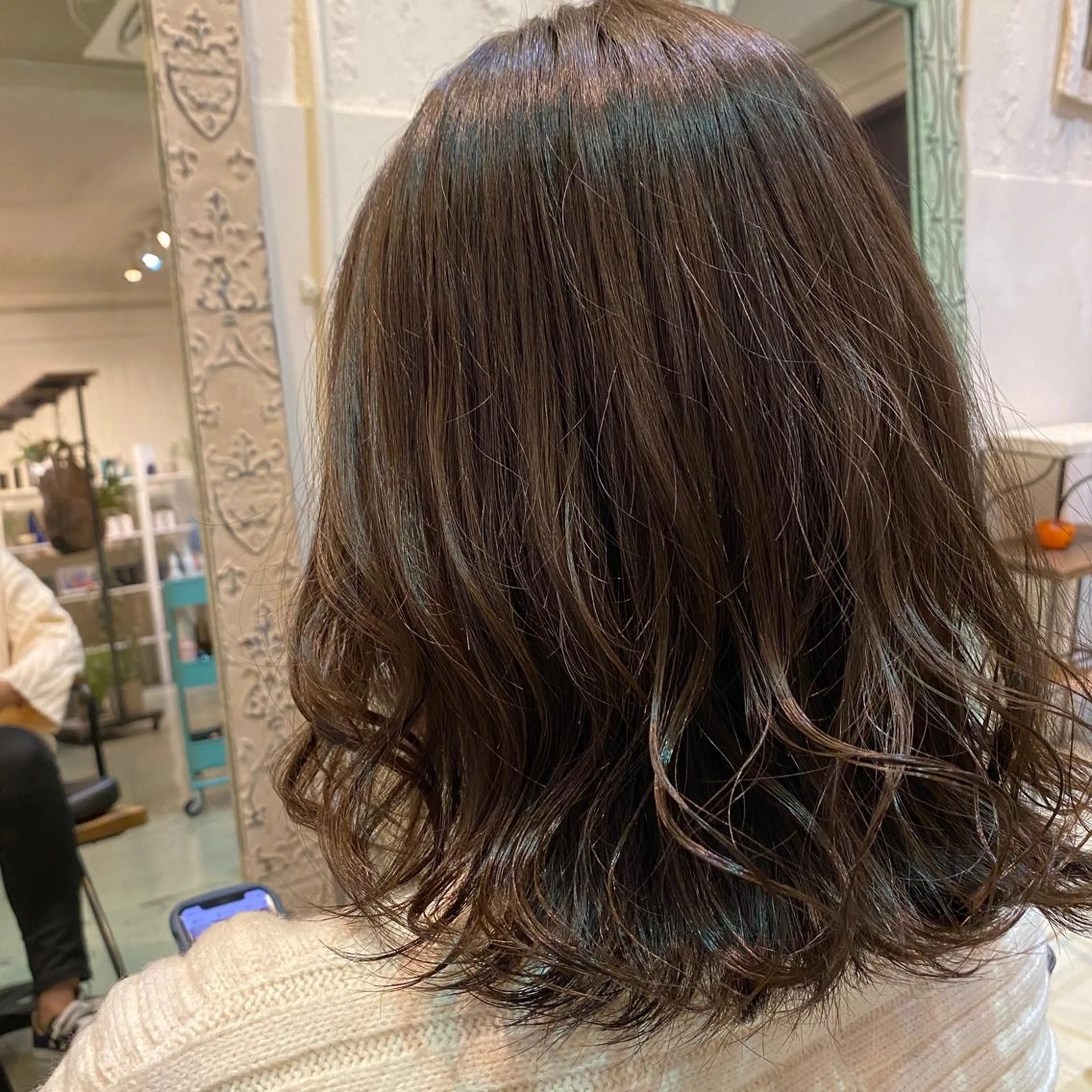 ミディアム 谷九/天王寺/上本町 ショート/ボブ/北川のヘアスタイル