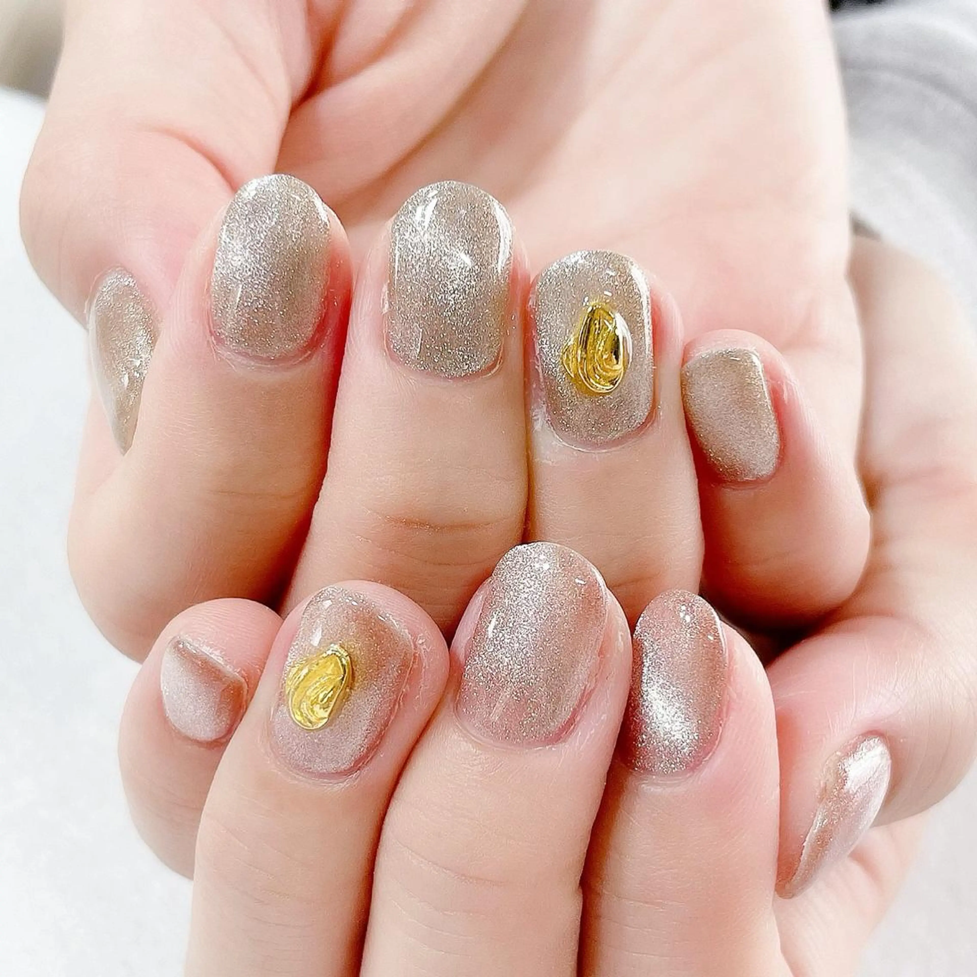 ネイル ジェルネイル シンプルネイル 東 千夏のネイルデザイン