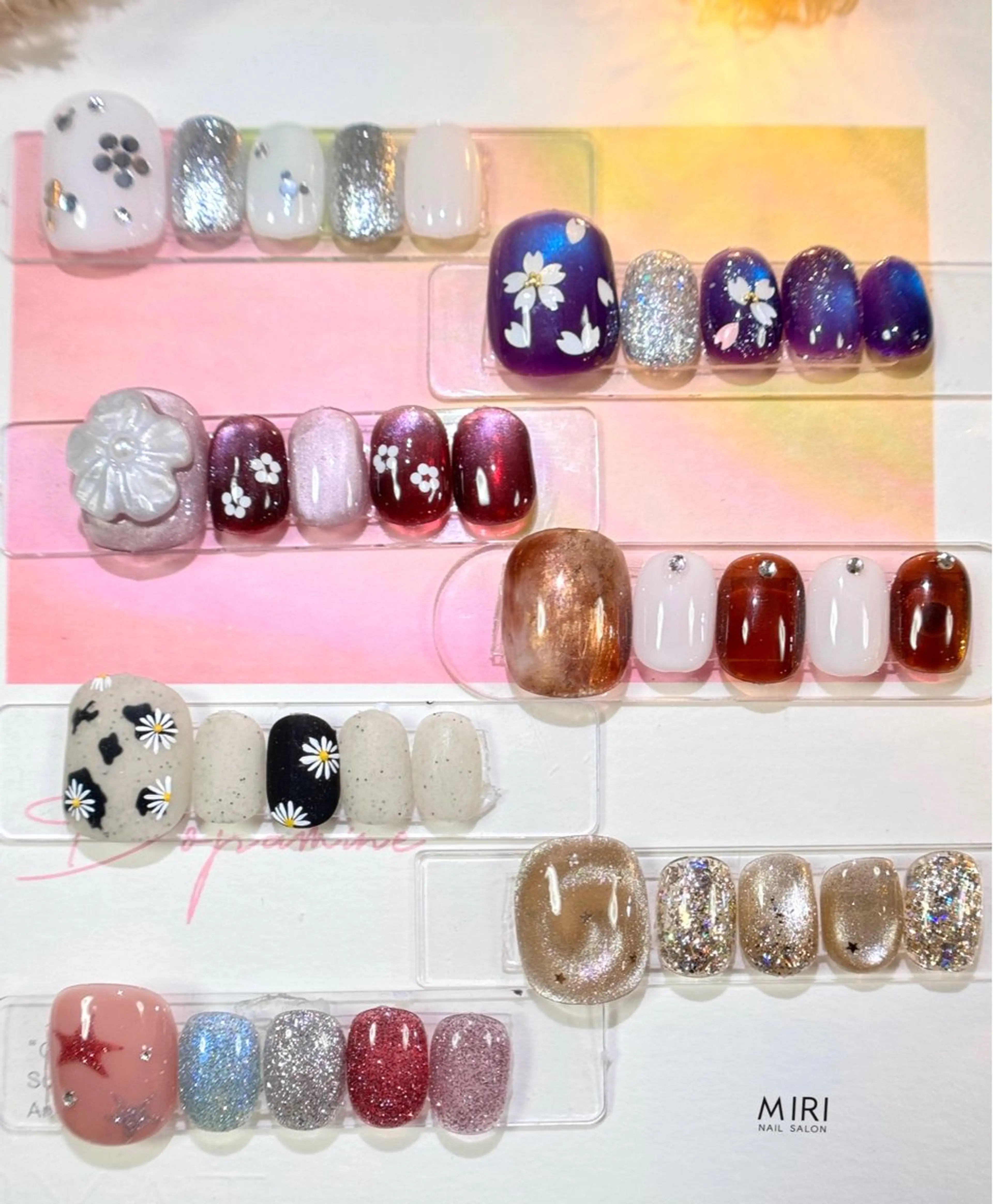 ネイル フットネイル Miri nail salonのネイルデザイン