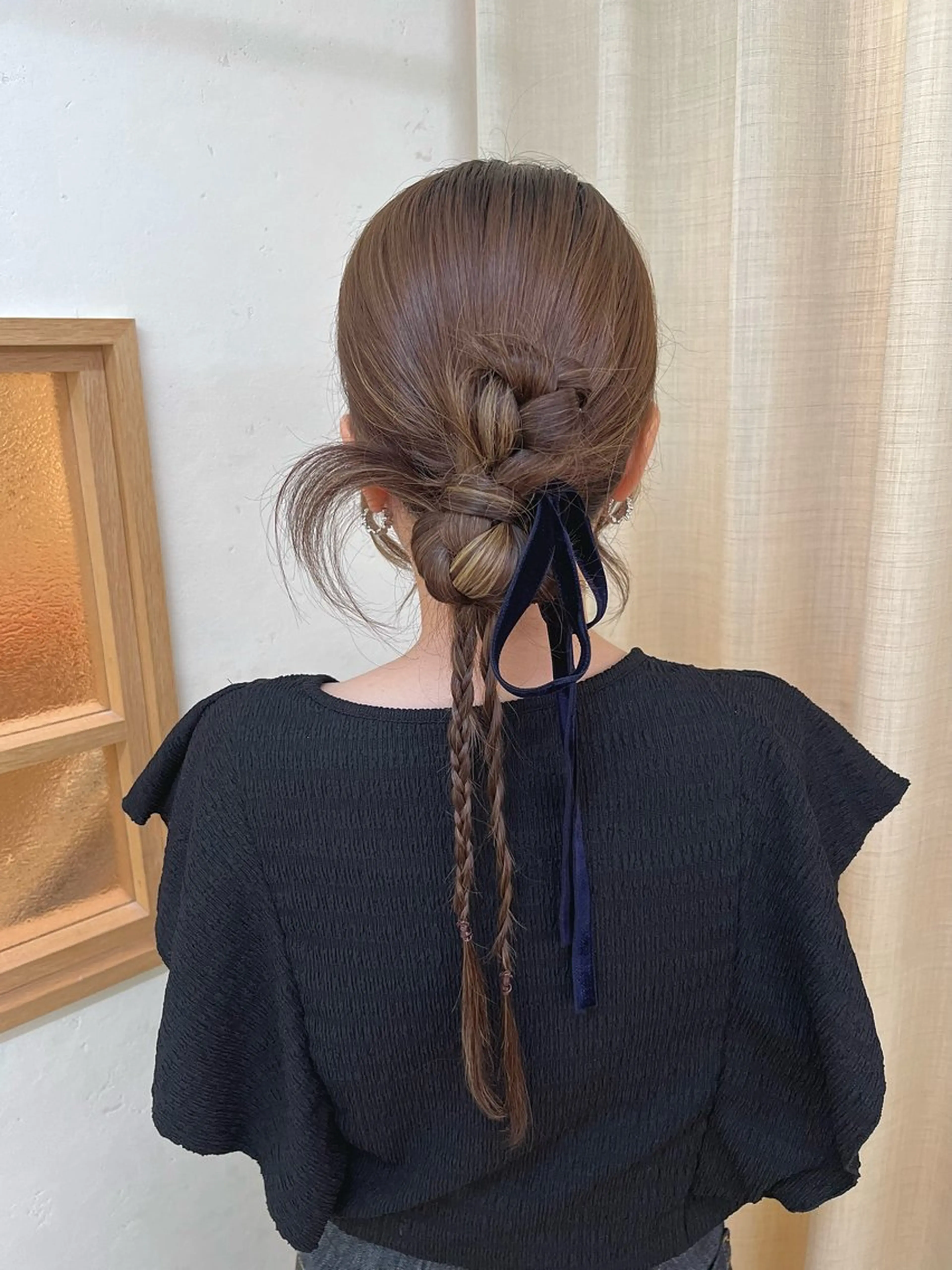 ロング ヘアアレンジ 参列♡デートゆるふわ ヘアメイク🎀みゆうのヘアスタイル