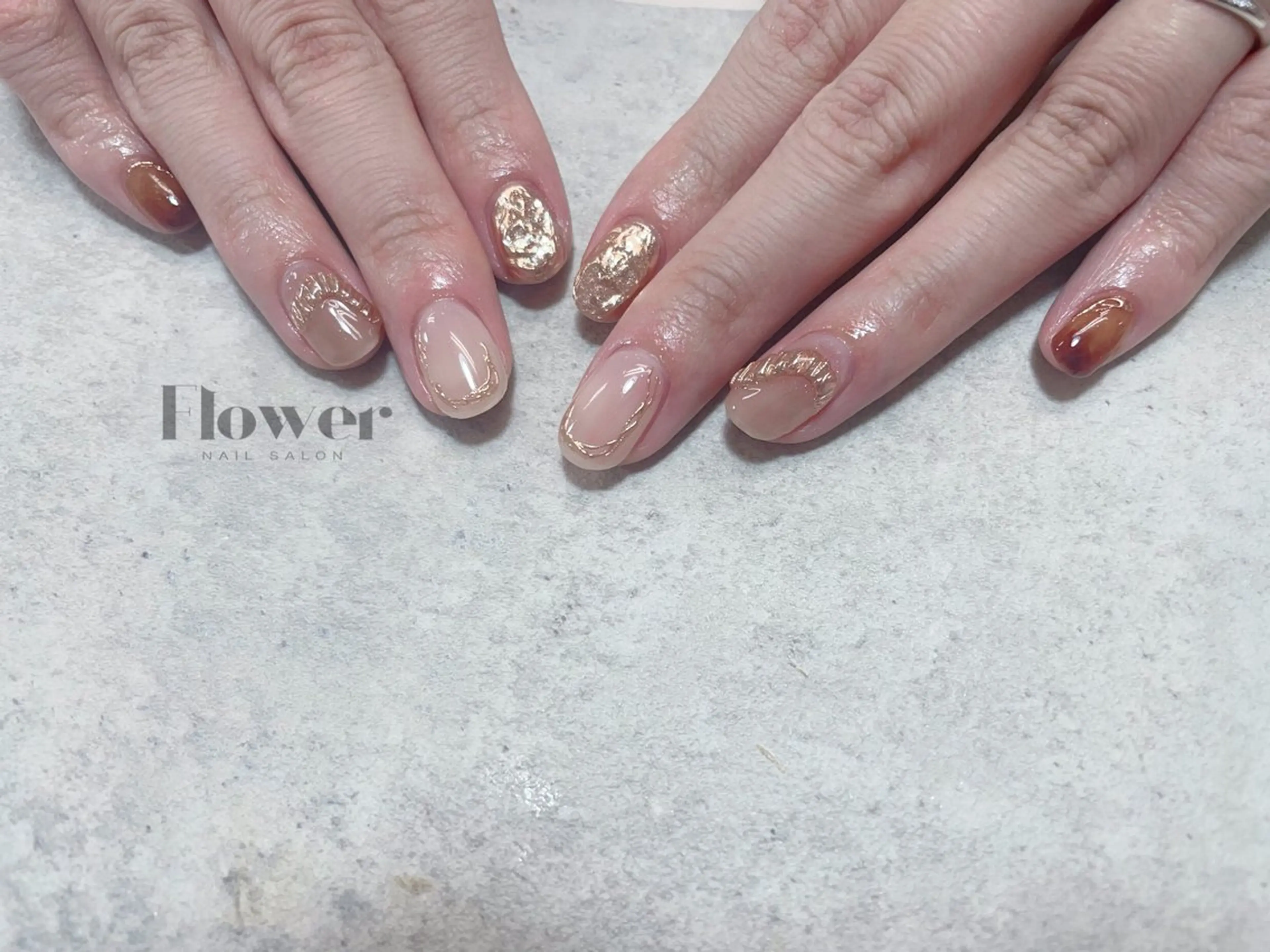 ネイル Flower nailのネイルデザイン