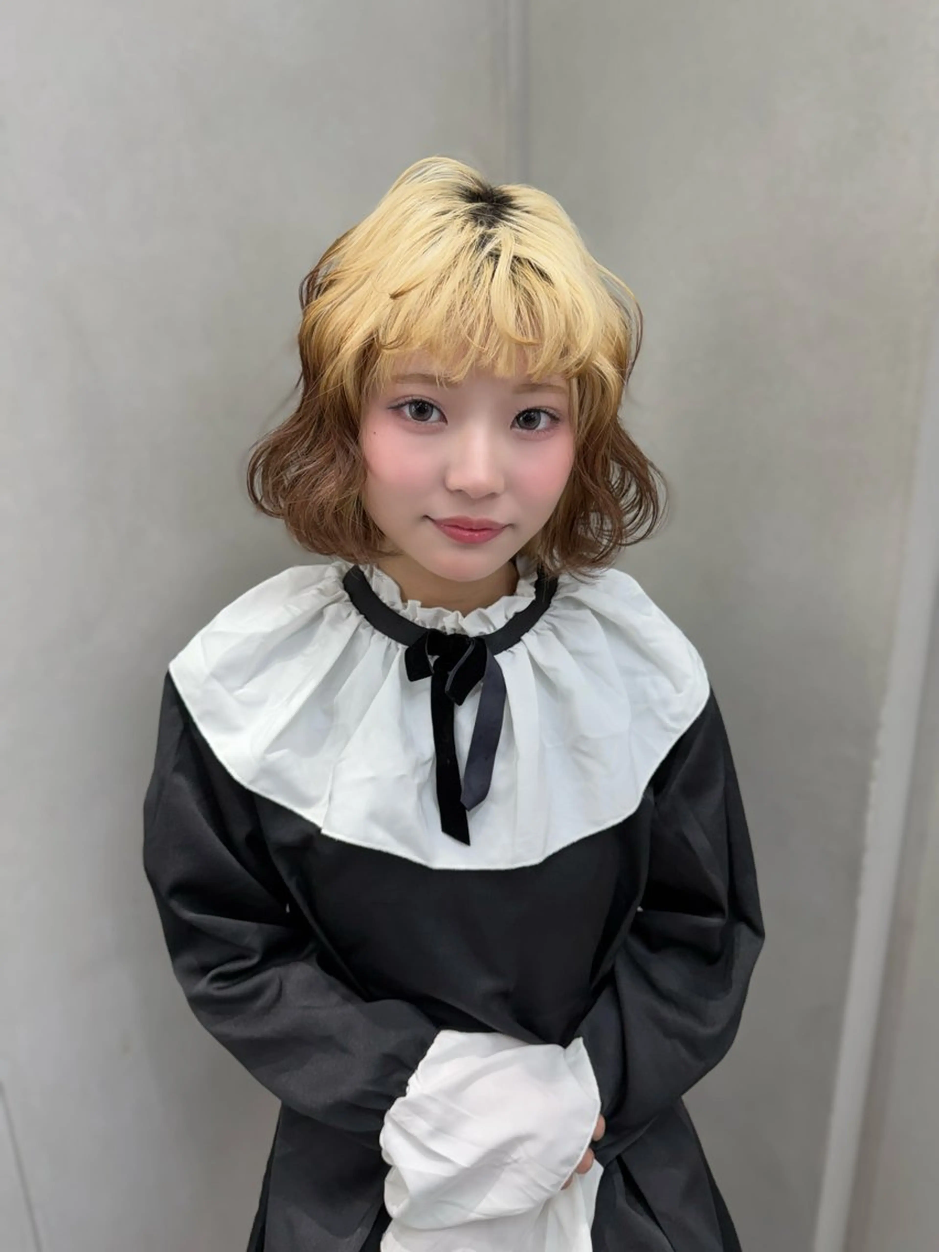 ショート カラー ヘアアレンジ 神崎 琴音のヘアスタイル