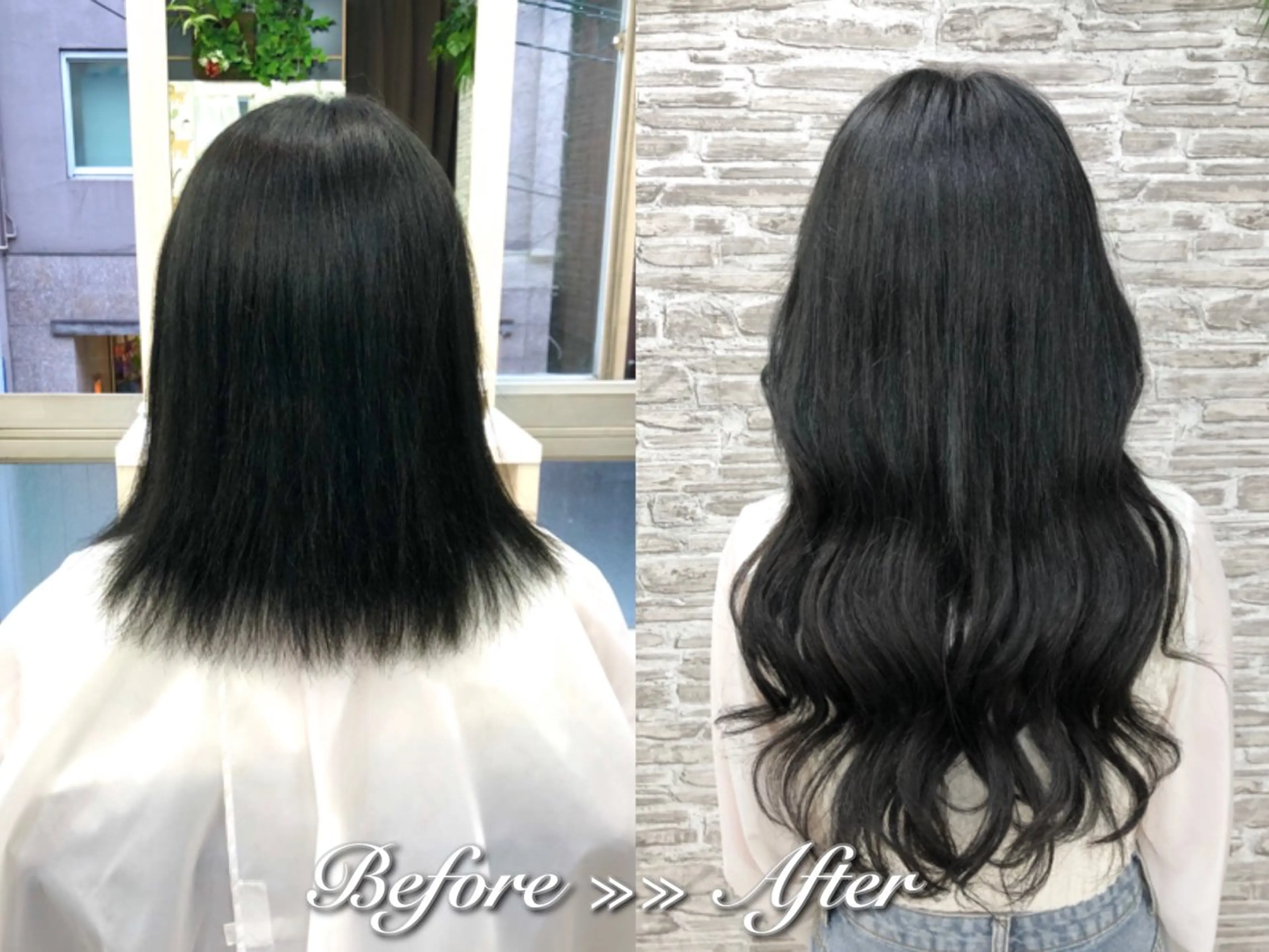 ロング カラー カット ヘアカラー エクステ ヘアセット 韓国ヘア🤍髪質改善 🇰🇷AKANEのヘアスタイル