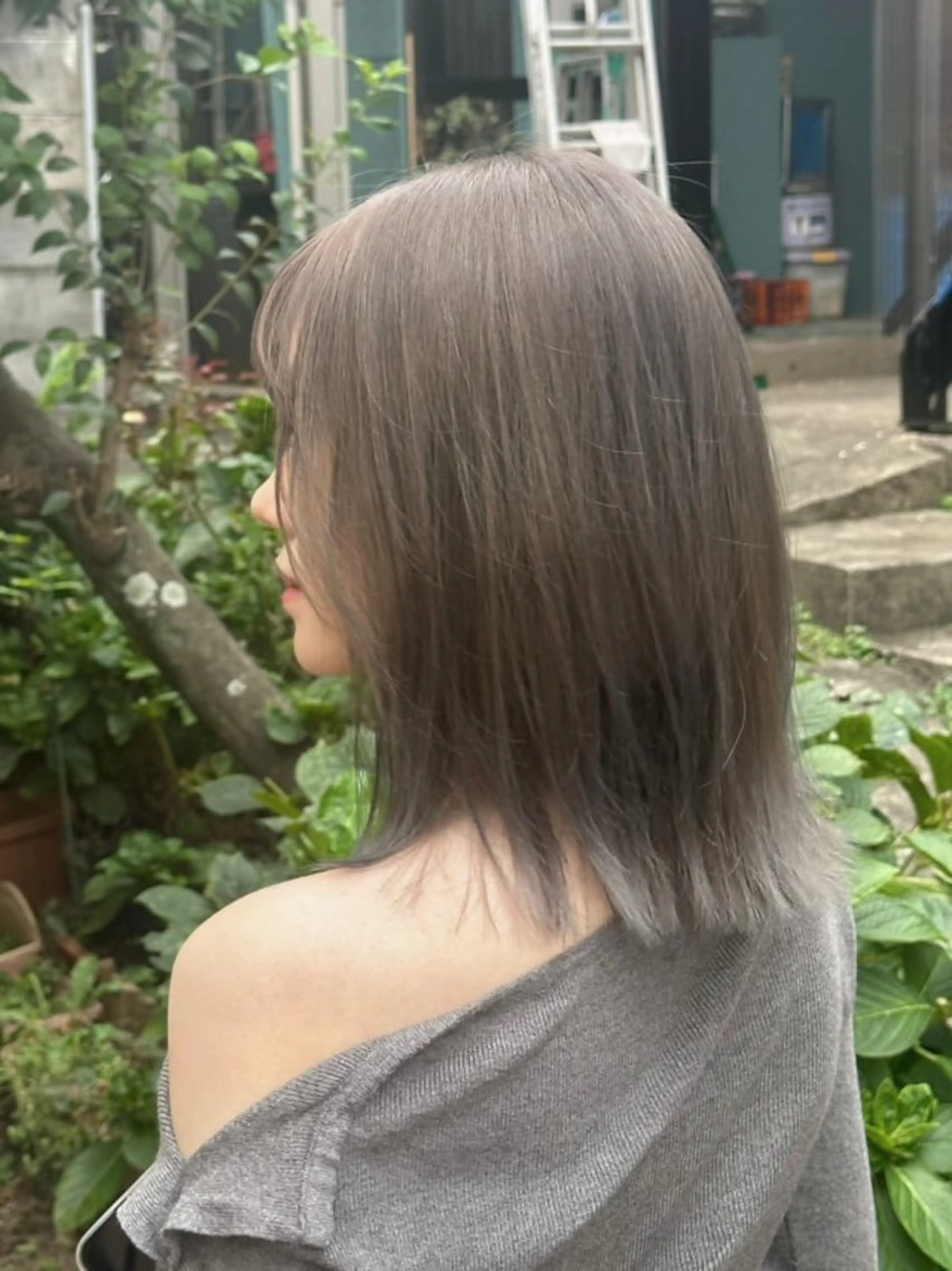 ミディアム ヘアカラー トリートメント FURUKAWA JUNYAのヘアスタイル
