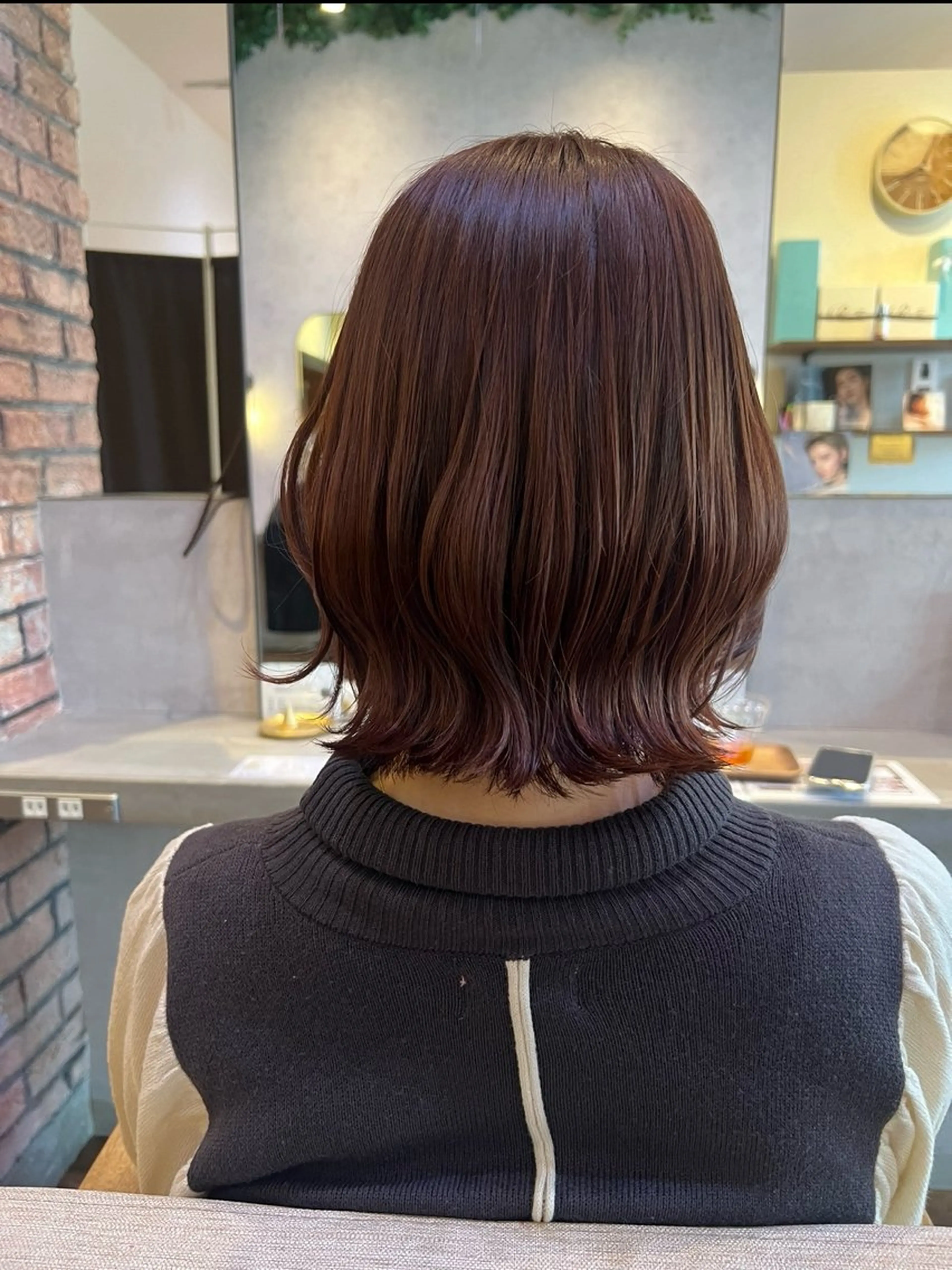 カット+カラー+オージュアオーダーメイド4stepトリートメントの写真