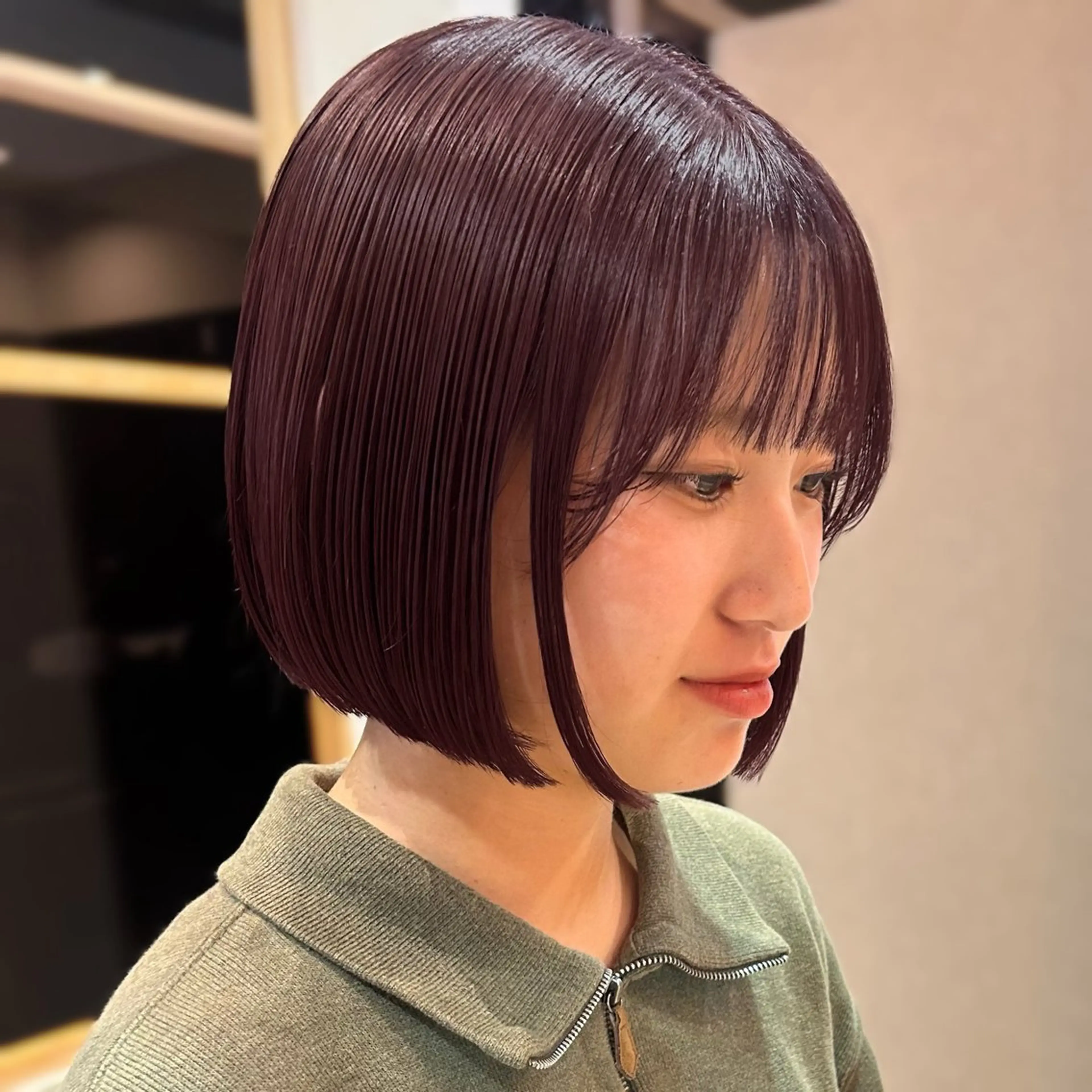 🌈1名様限定🉐プレミアムケアカラー🐣🩵＋髪質改善トリートメント🫧の写真