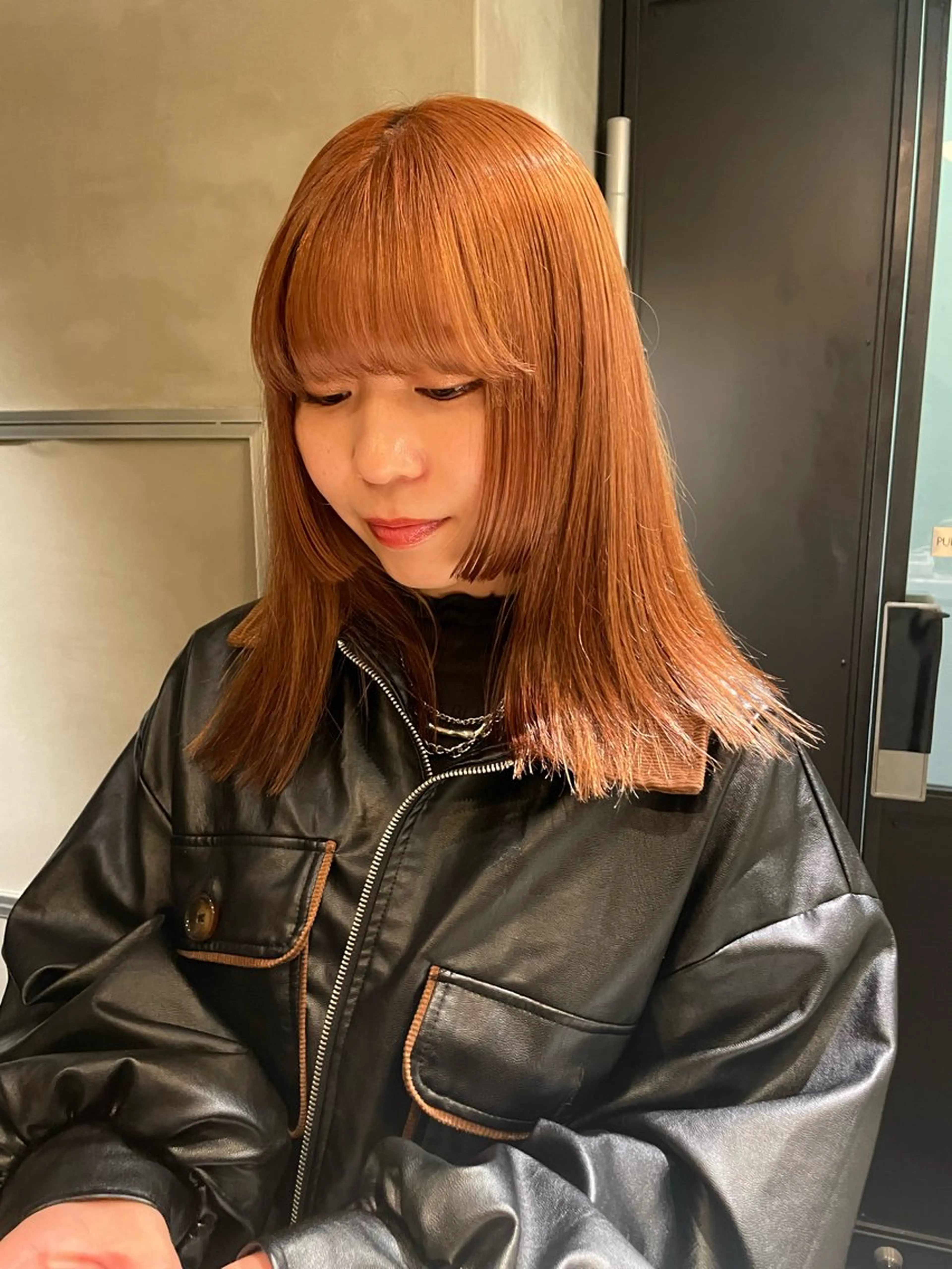 セミロング カラー ヘアカラー トリートメント 🍃透明感/デザイン 店長MASARU🍃のヘアスタイル