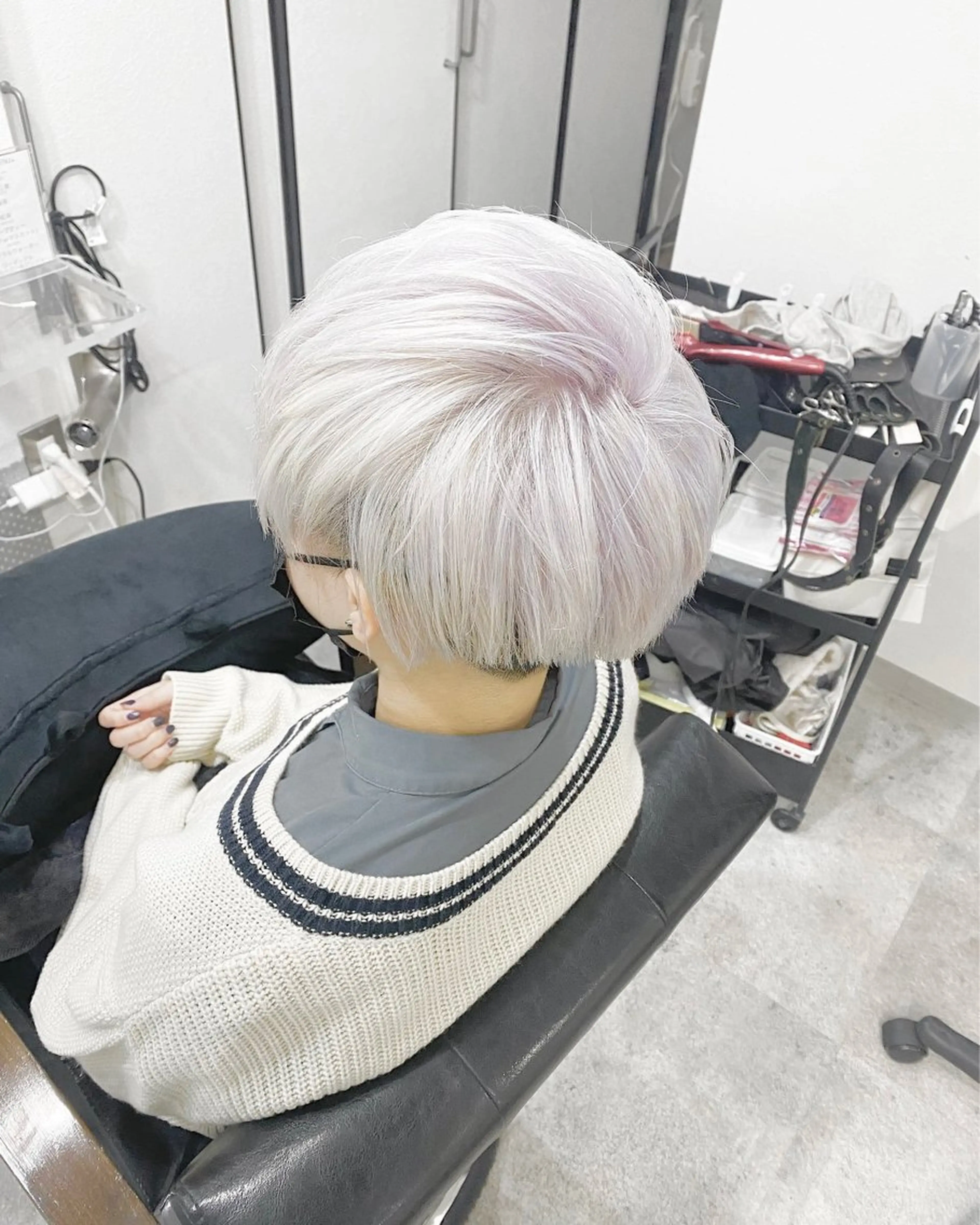 カラー ブリーチ パーソナルカラー診断 ホワイトカラー美座尊のその他イメージ