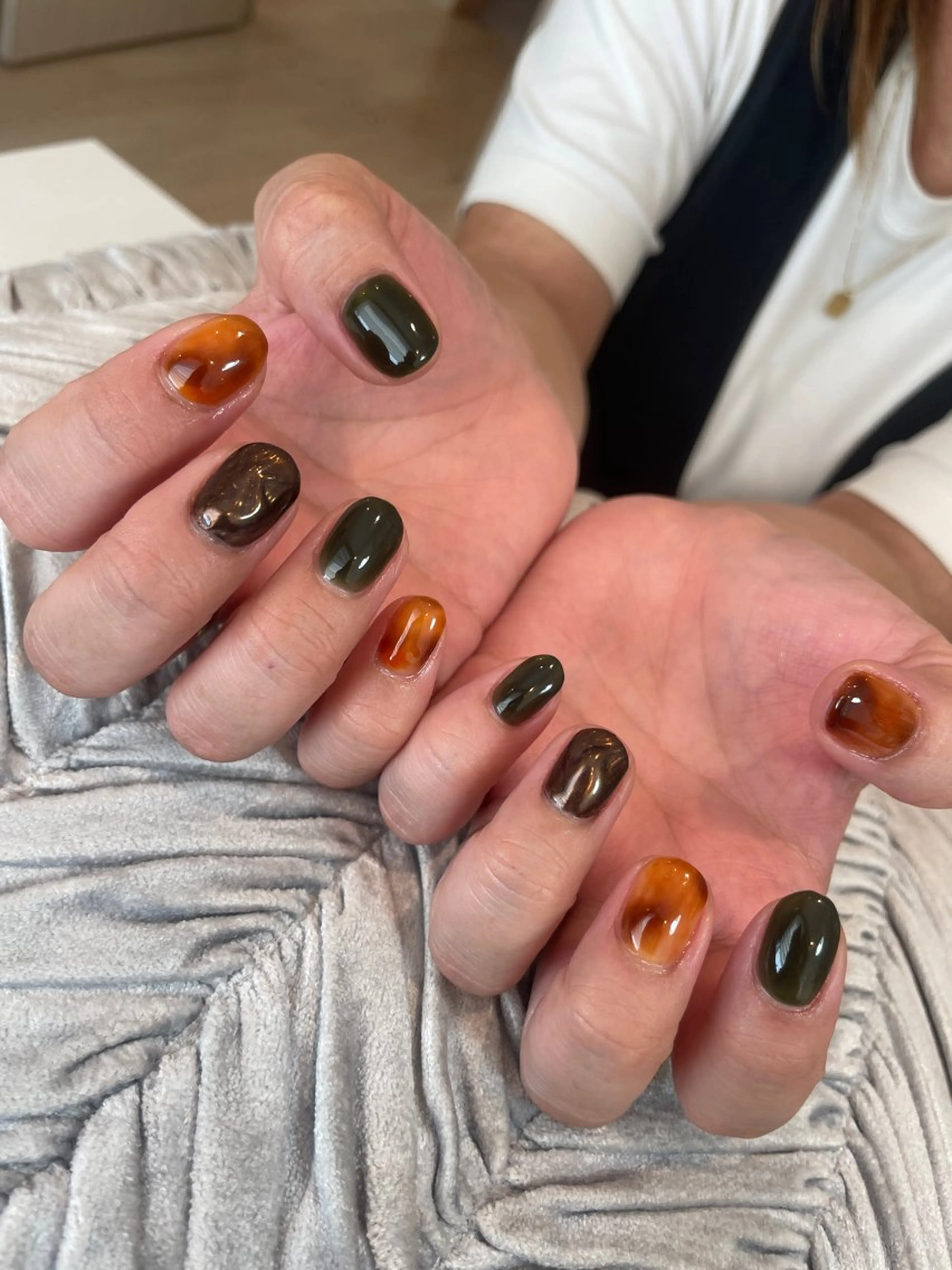 ネイル ハンドネイル フットネイル Merrily's Hagi Minaのネイルデザイン