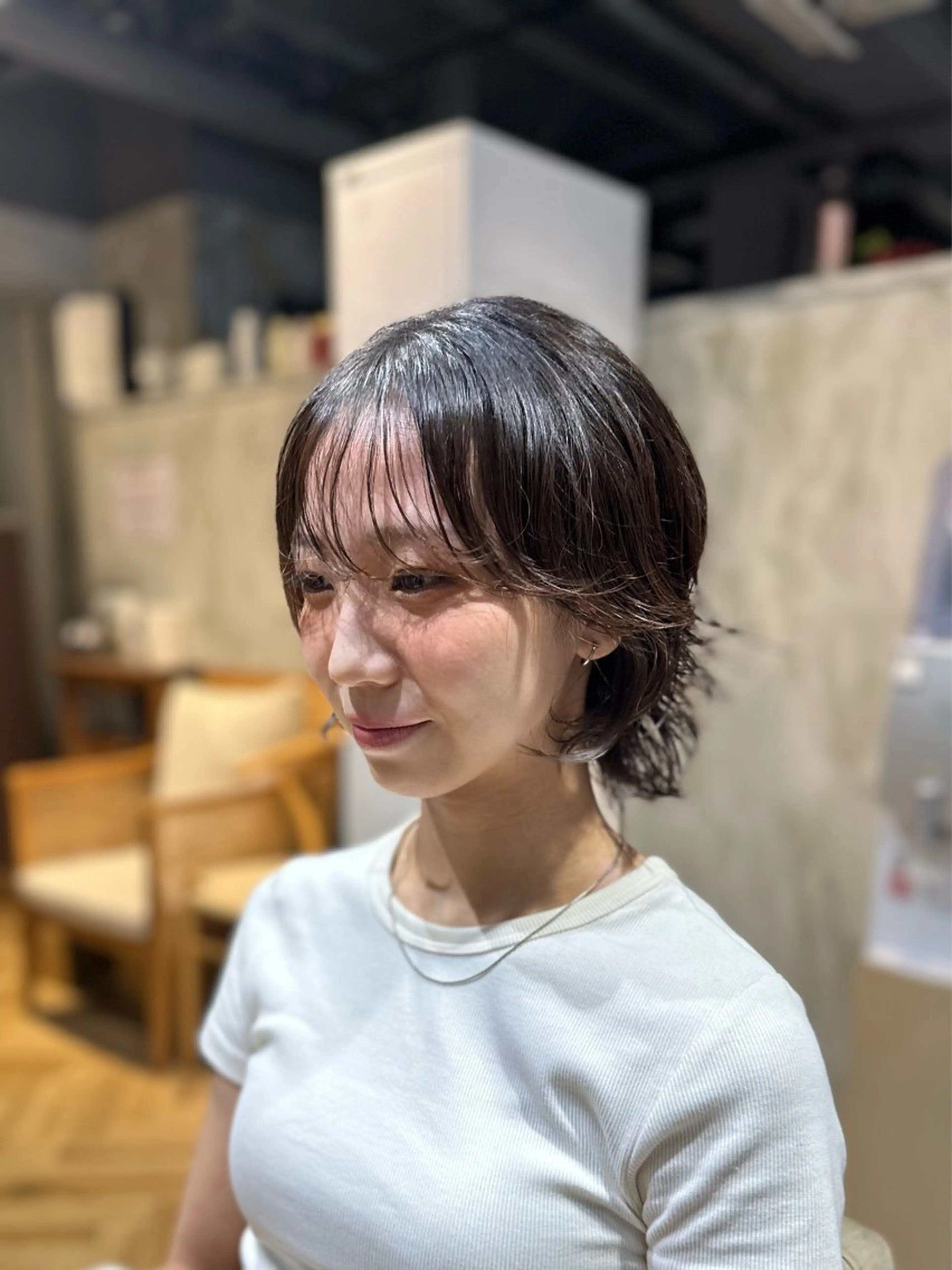 ショート ショートヘア ウルフカット カット パーマ 似合わせスタイル 山本風太のヘアスタイル