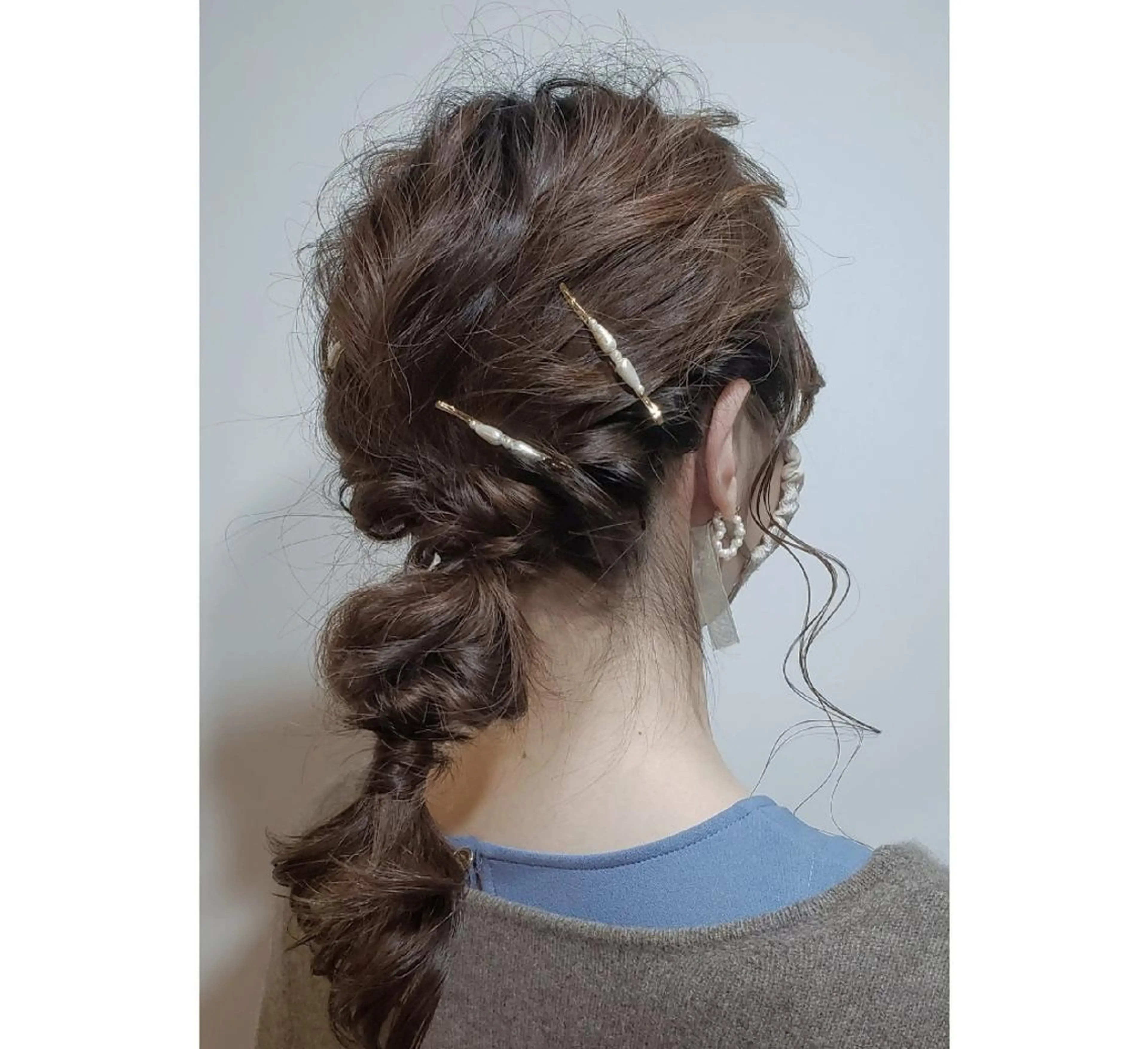 ミディアム カラー ヘアアレンジ 髪質改善サロン🍃 AIRI のヘアスタイル