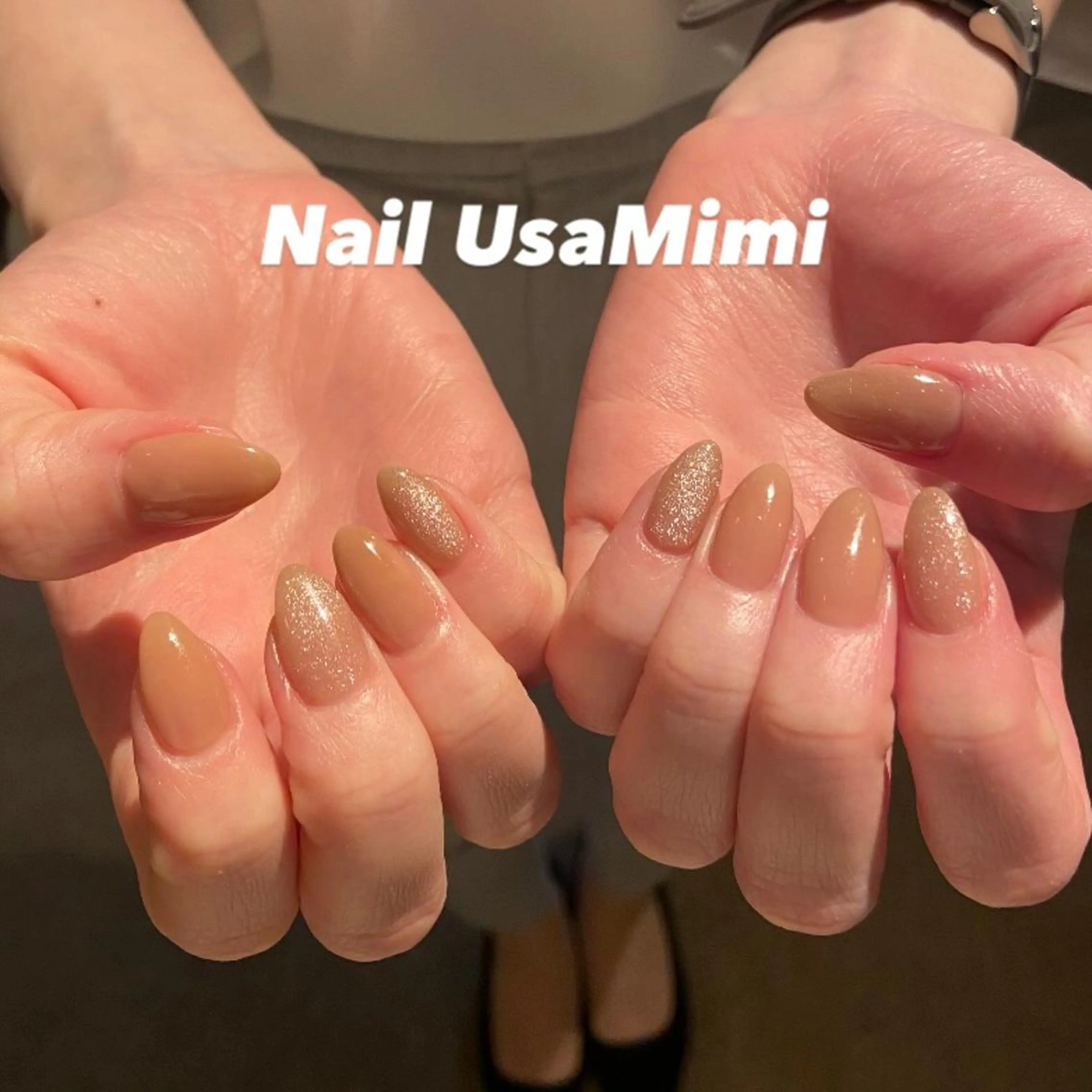 ネイル フットネイル ジェルネイル マグネットネイル 持ち込み ニュアンスネイル 本町ネイルNail UsaMimiのネイルデザイン
